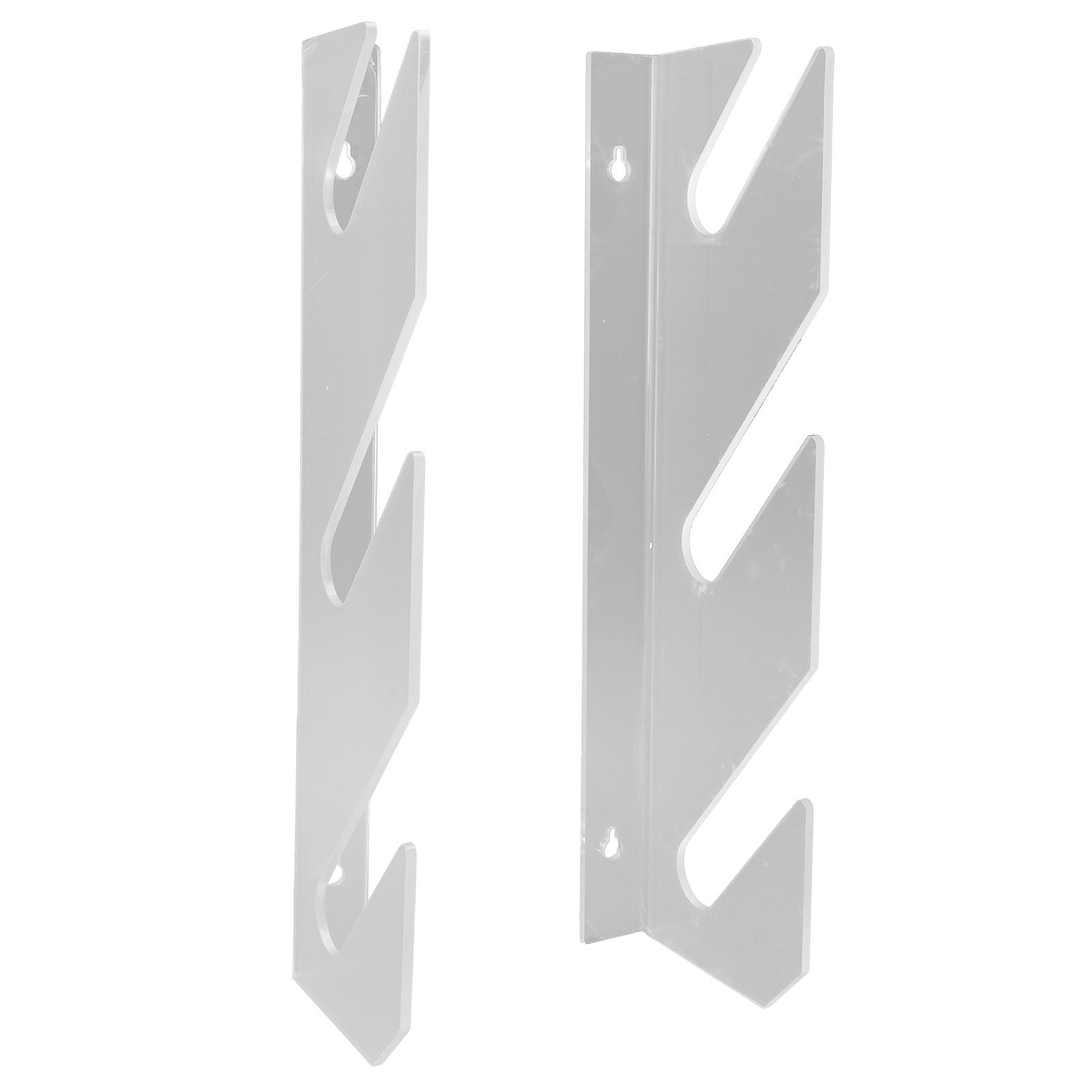 Skateboard Wall Mount Display Rack Acrylic 3 Tier Horizontal Skateboard Wall view 12