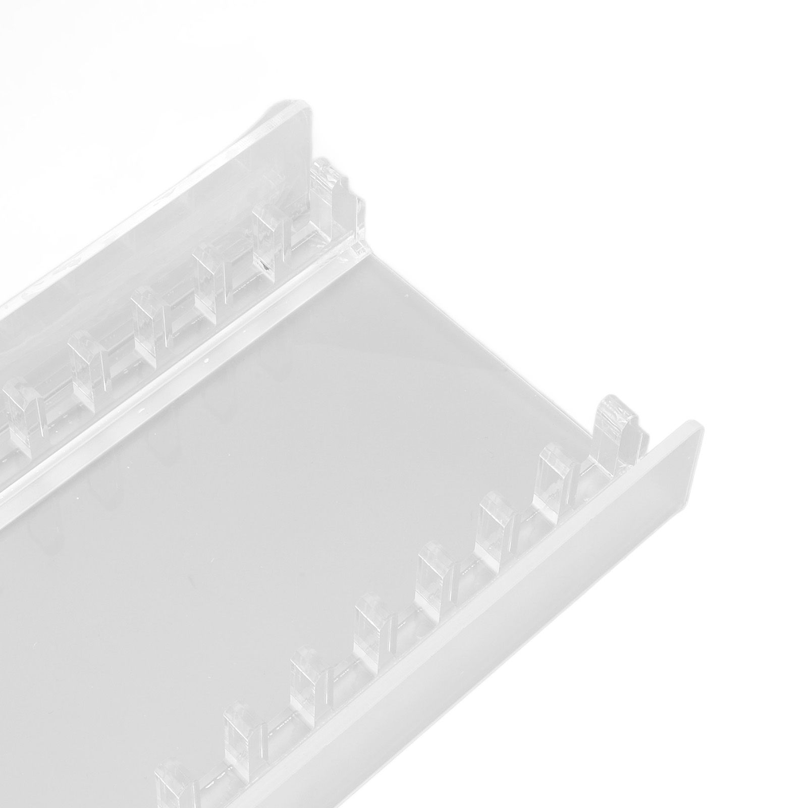 Game Storage Organizer Transparent Acrylic Non Slip Base Game Disk Display view 7