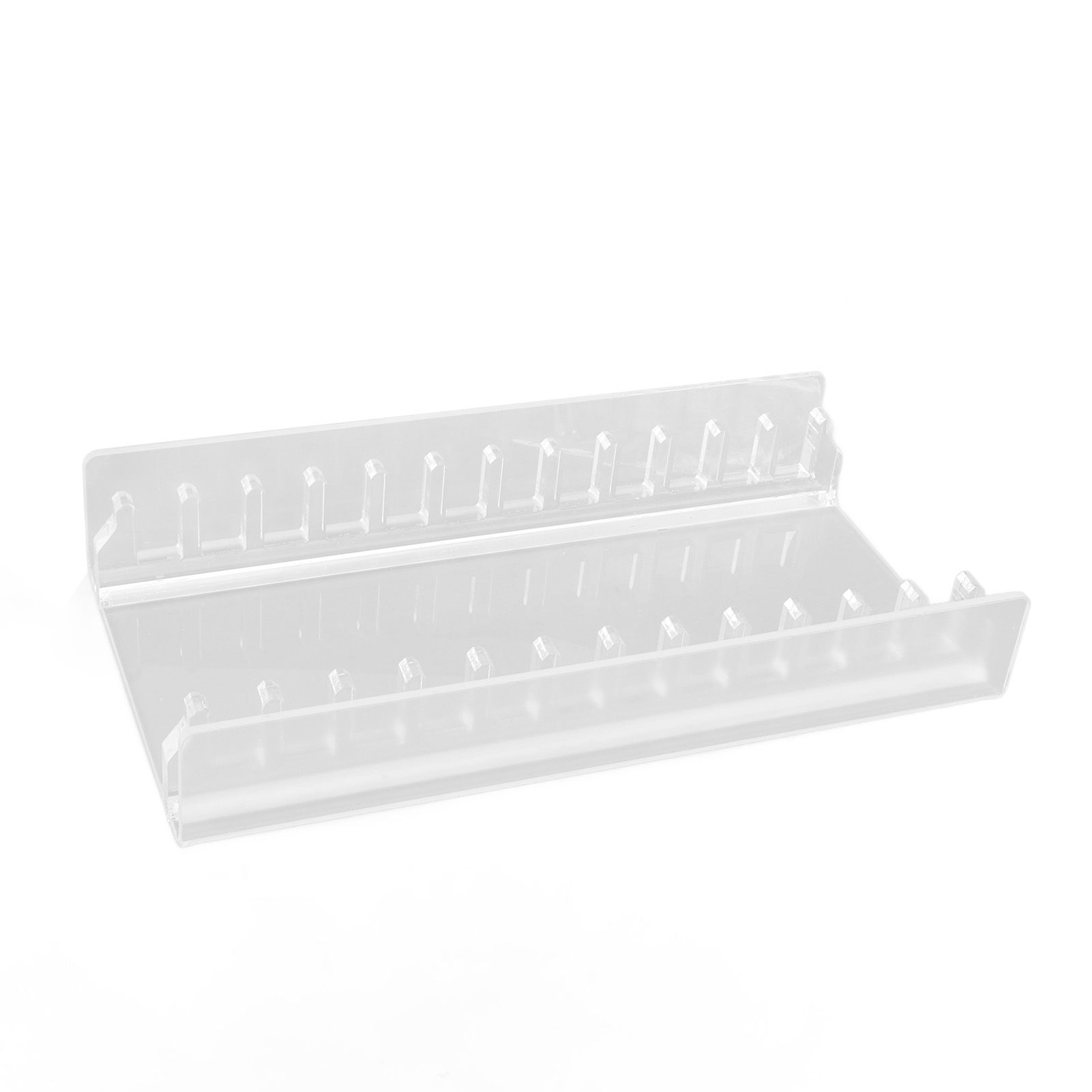 Game Storage Organizer Transparent Acrylic Non Slip Base Game Disk Display view 9