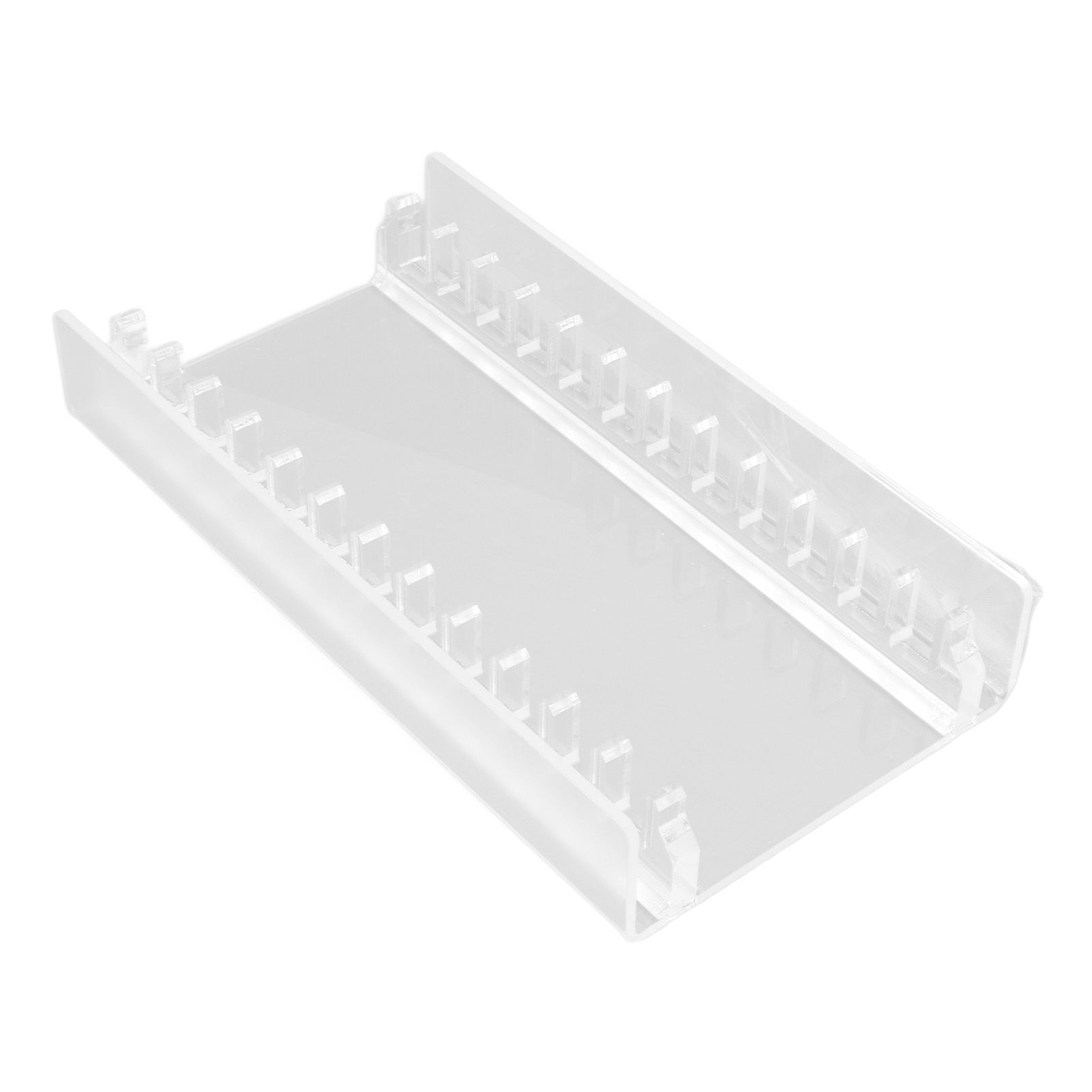 Game Storage Organizer Transparent Acrylic Non Slip Base Game Disk Display view 12