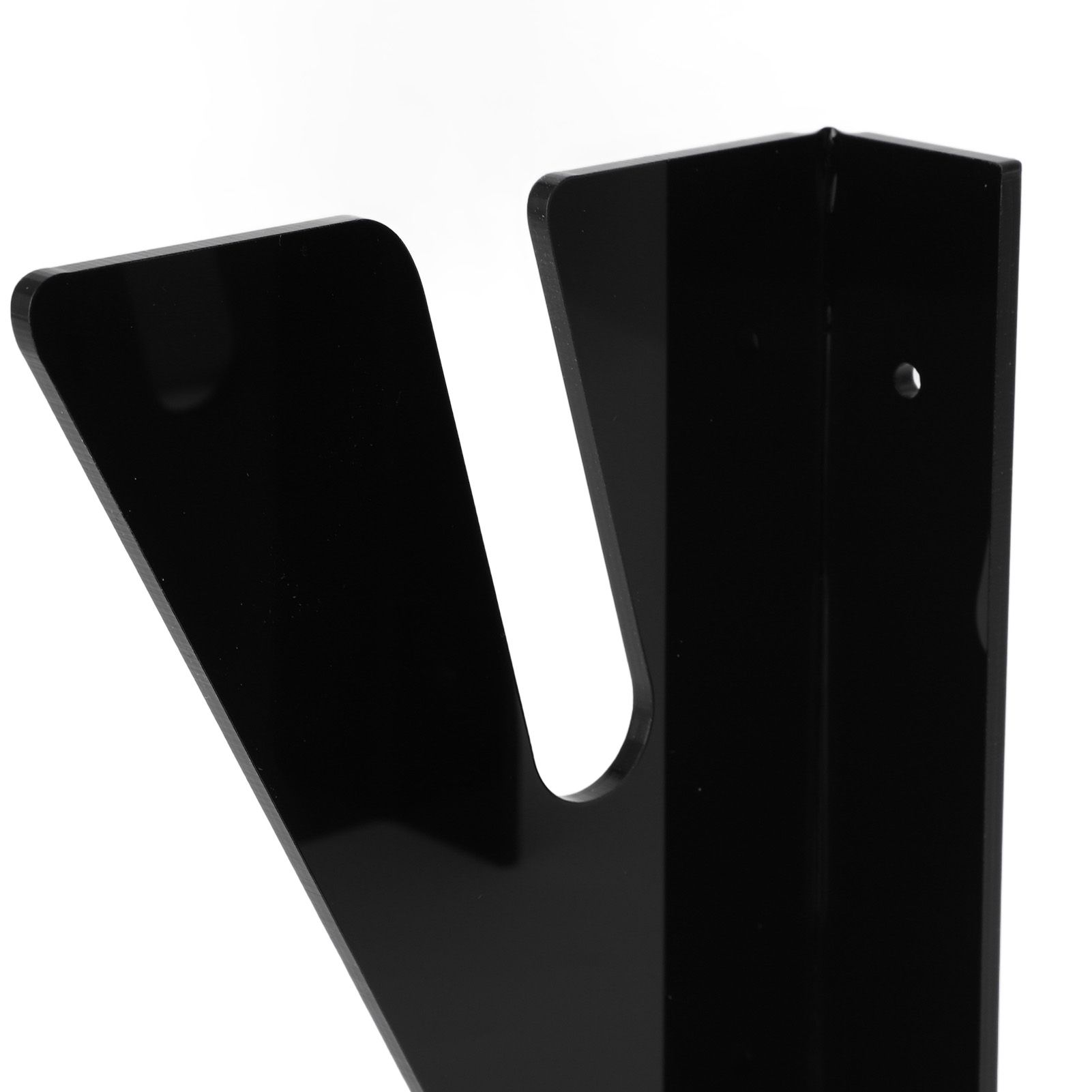 Skateboard Wall Mount Holder Horizontal Acrylic Longboard Display Rack with view 5