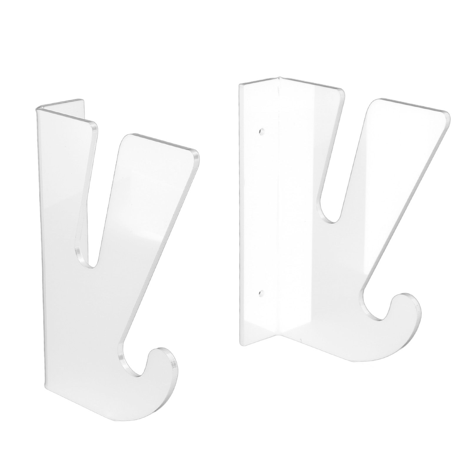 Skateboard Wall Mount Holder Horizontal Acrylic Longboard Display Rack with — image 1