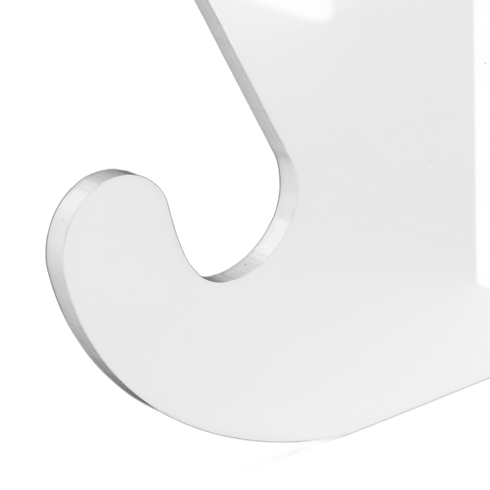 Skateboard Wall Mount Holder Horizontal Acrylic Longboard Display Rack with view 2