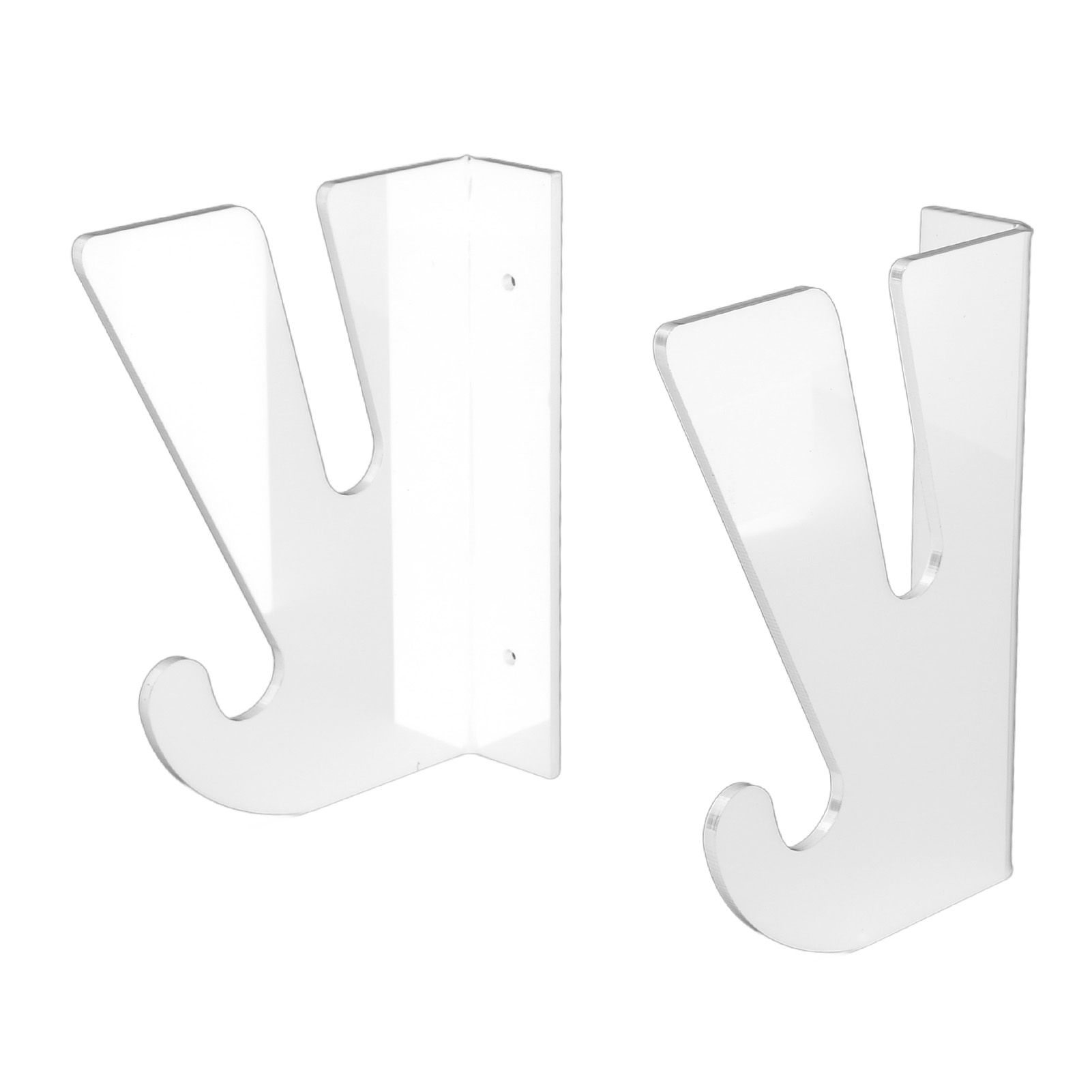 Skateboard Wall Mount Holder Horizontal Acrylic Longboard Display Rack with view 4