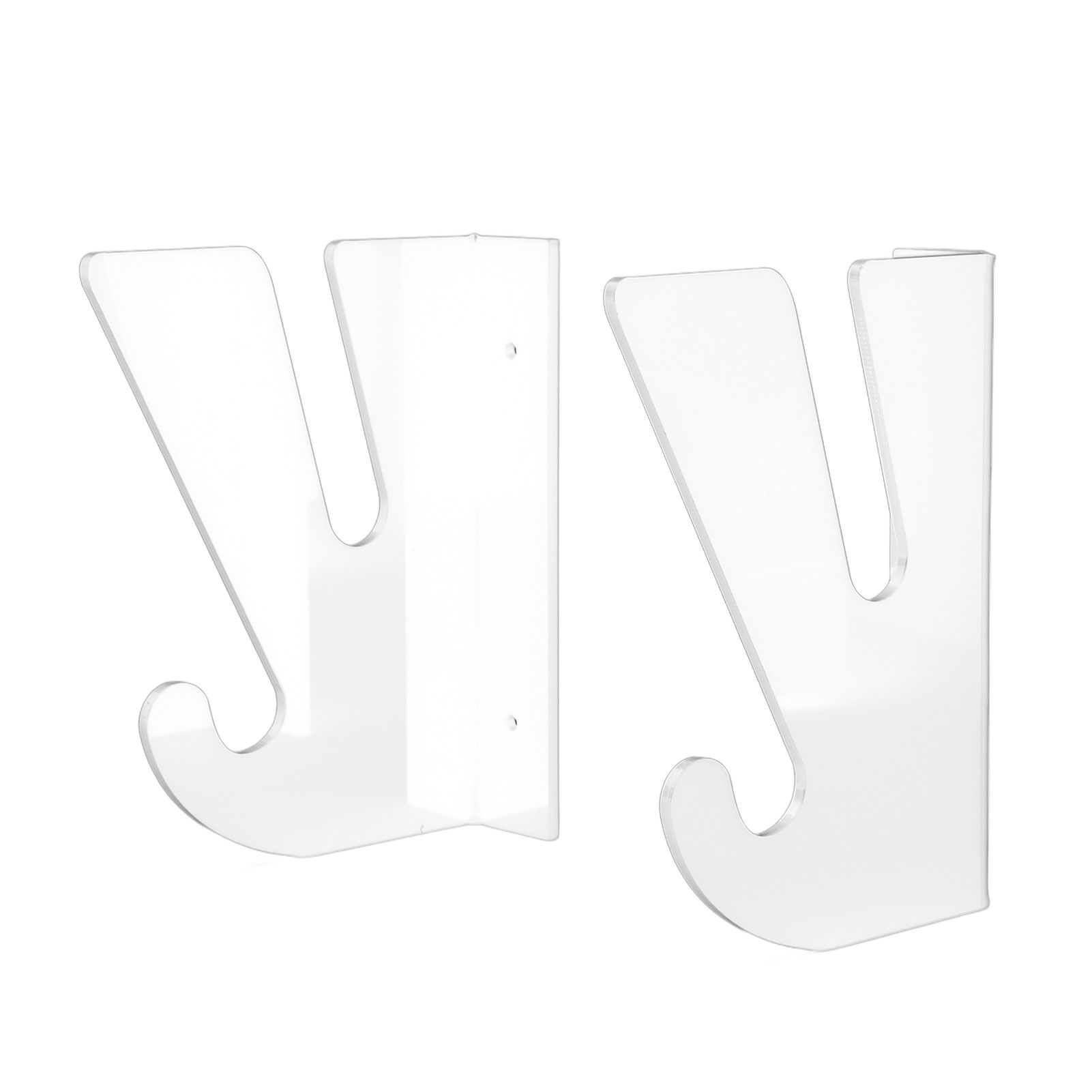 Skateboard Wall Mount Holder Horizontal Acrylic Longboard Display Rack with view 6