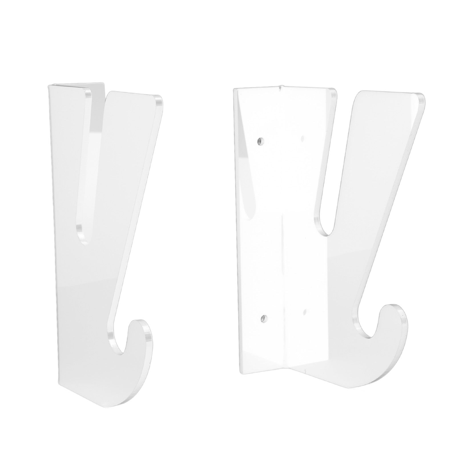 Skateboard Wall Mount Holder Horizontal Acrylic Longboard Display Rack with view 8