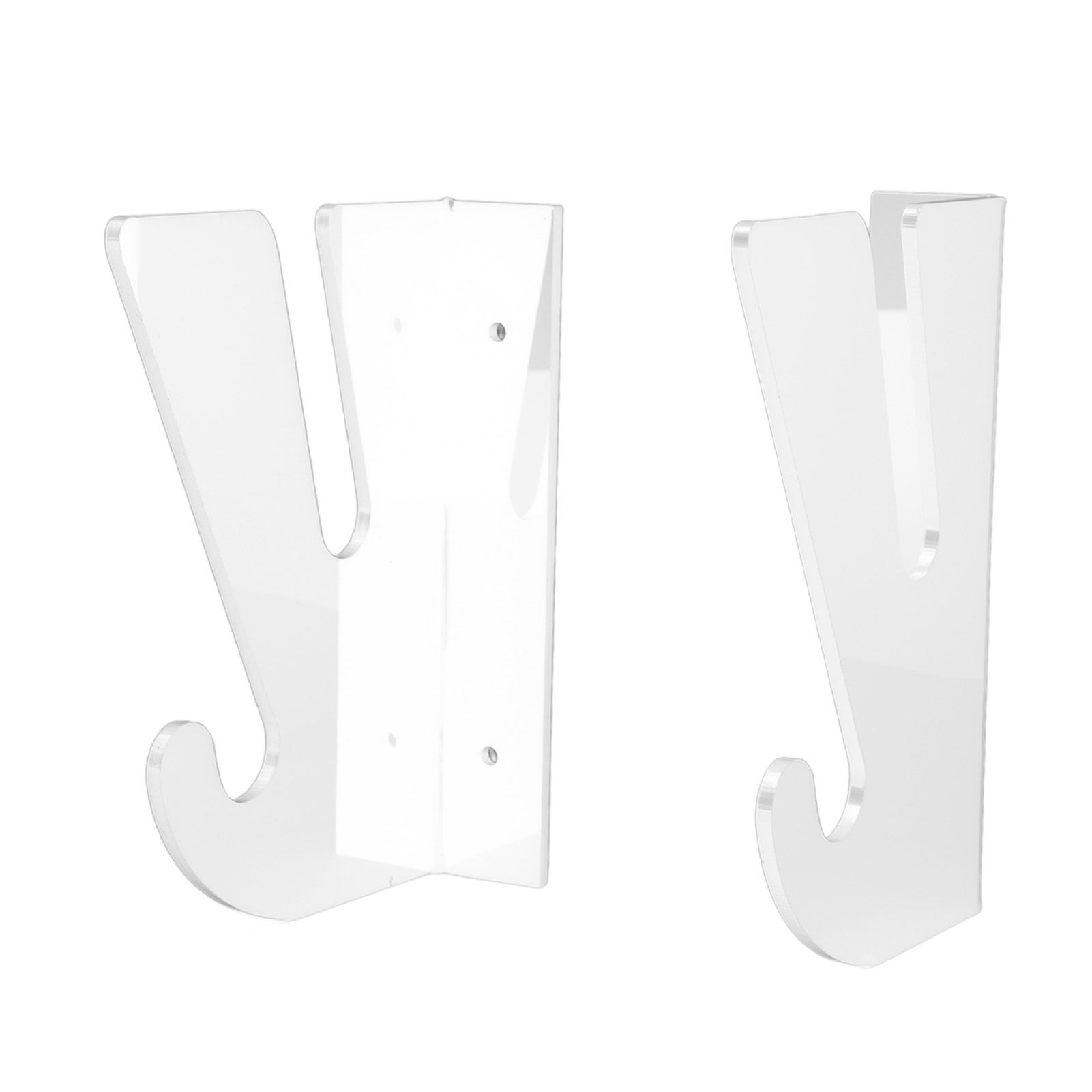 Skateboard Wall Mount Holder Horizontal Acrylic Longboard Display Rack with view 9