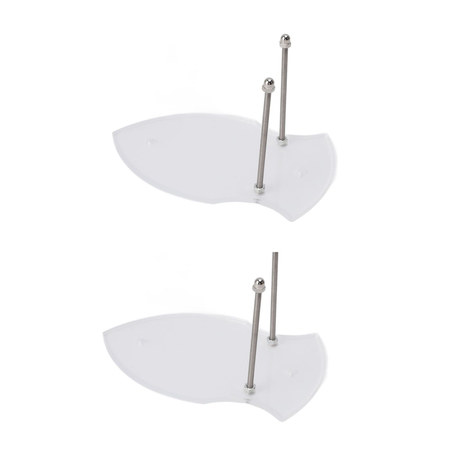 2PCS Sword Holder Rack Hangers Wall Mounted Axe Holder Stand Acrylic Wall view 6