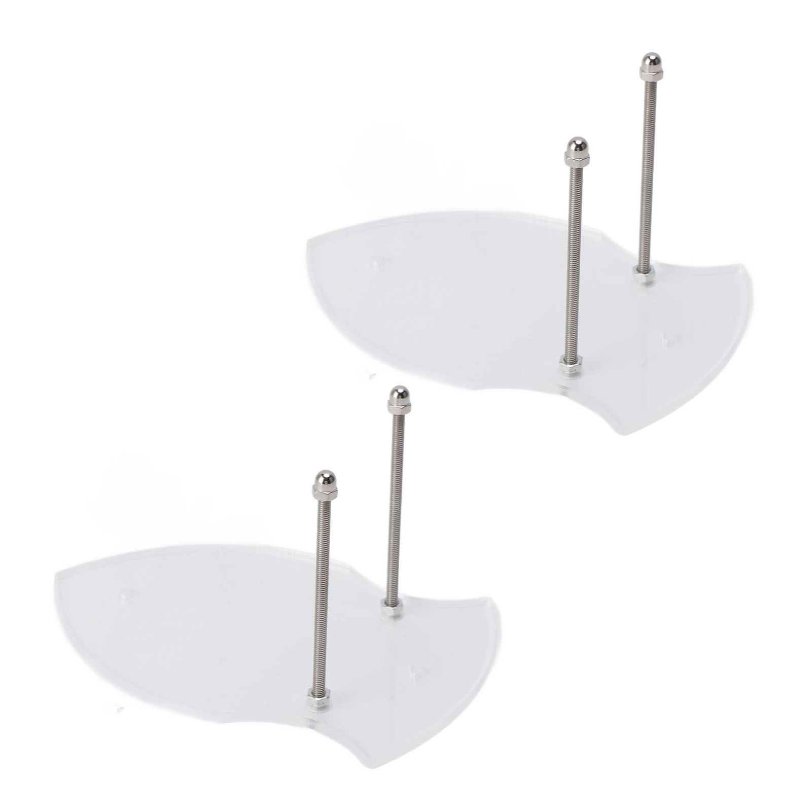 2PCS Sword Holder Rack Hangers Wall Mounted Axe Holder Stand Acrylic Wall view 8