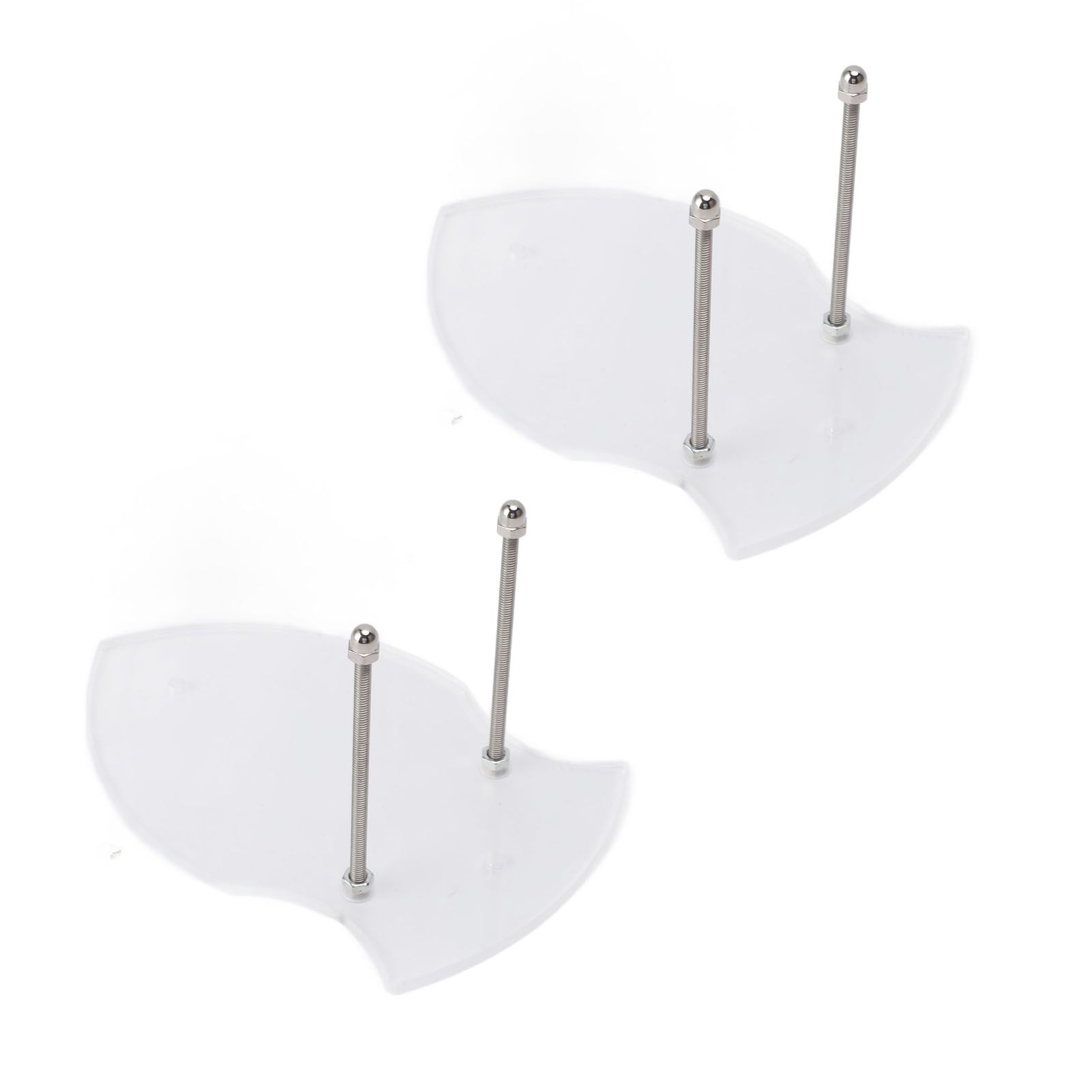 2PCS Sword Holder Rack Hangers Wall Mounted Axe Holder Stand Acrylic Wall view 9