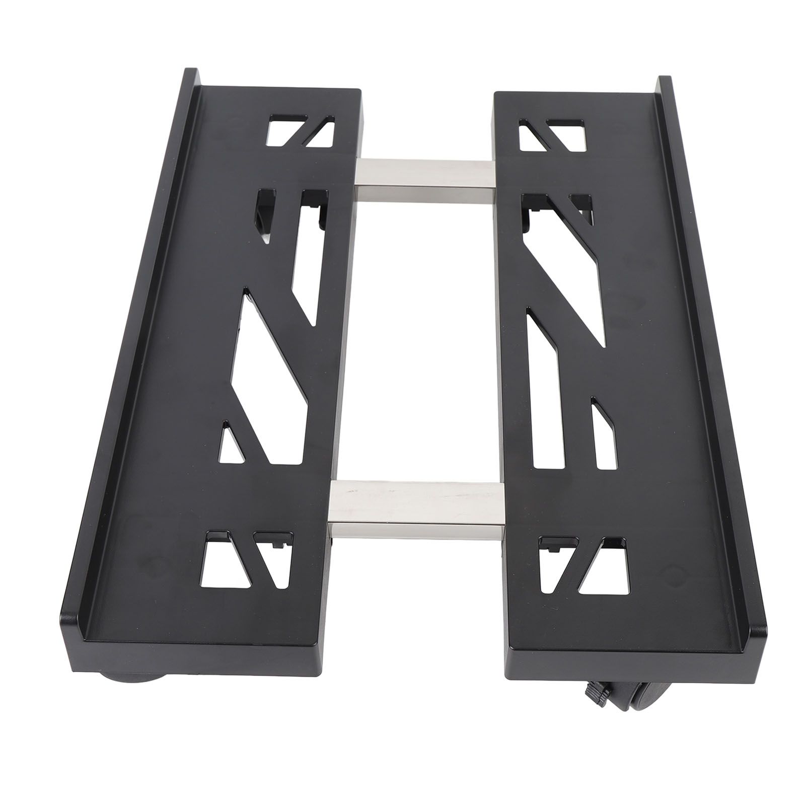 Mobile PC Stand Adjustable with Wheels Telescopic 30kg Load Bearing Stable view 4