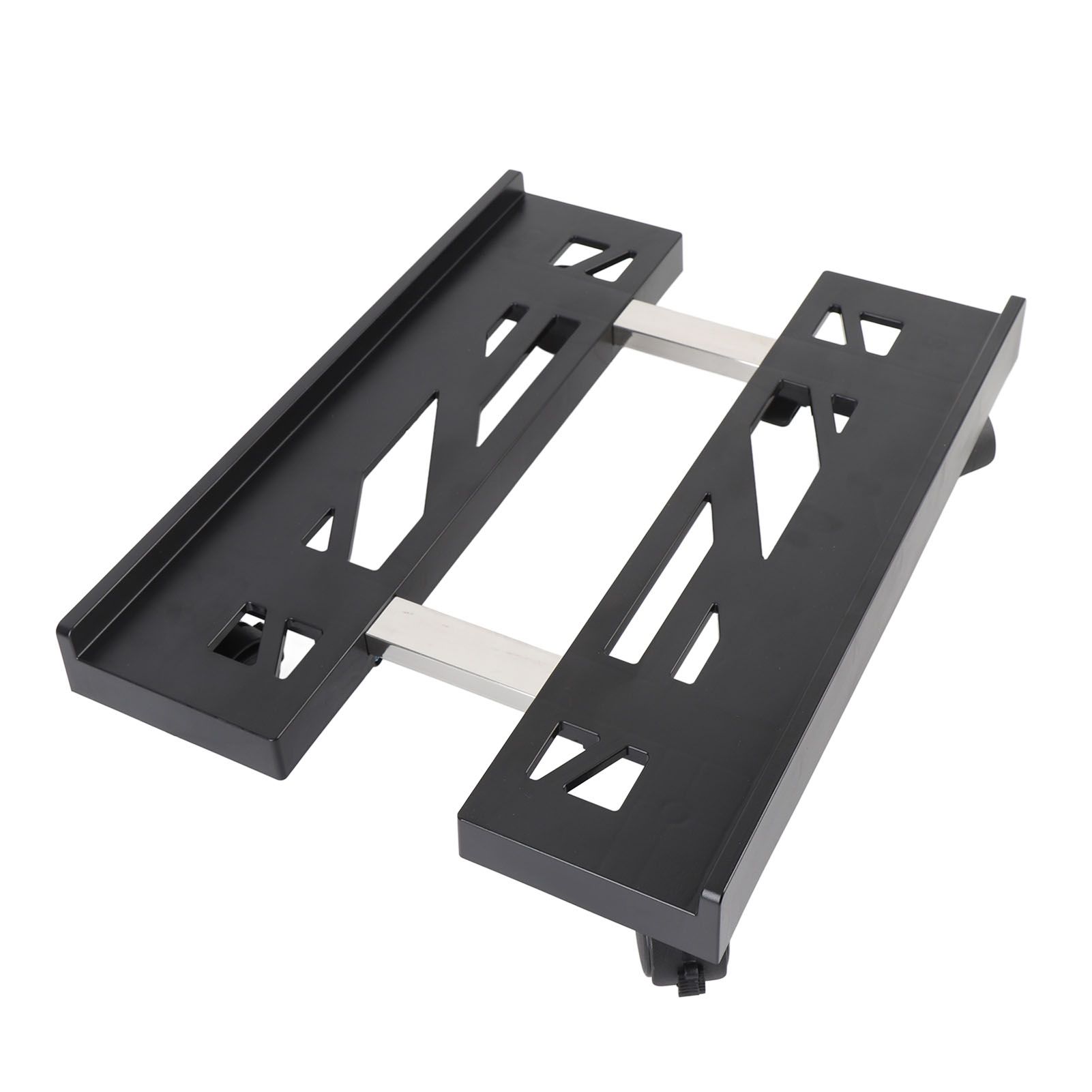 Mobile PC Stand Adjustable with Wheels Telescopic 30kg Load Bearing Stable view 6