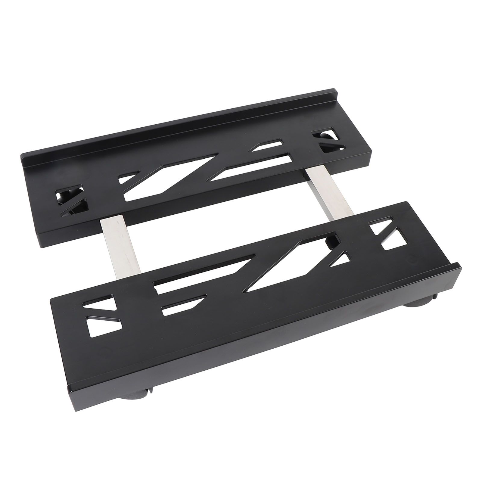 Mobile PC Stand Adjustable with Wheels Telescopic 30kg Load Bearing Stable view 8