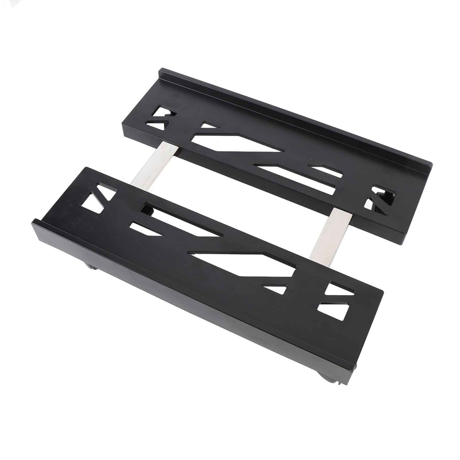 Mobile PC Stand Adjustable with Wheels Telescopic 30kg Load Bearing Stable view 9
