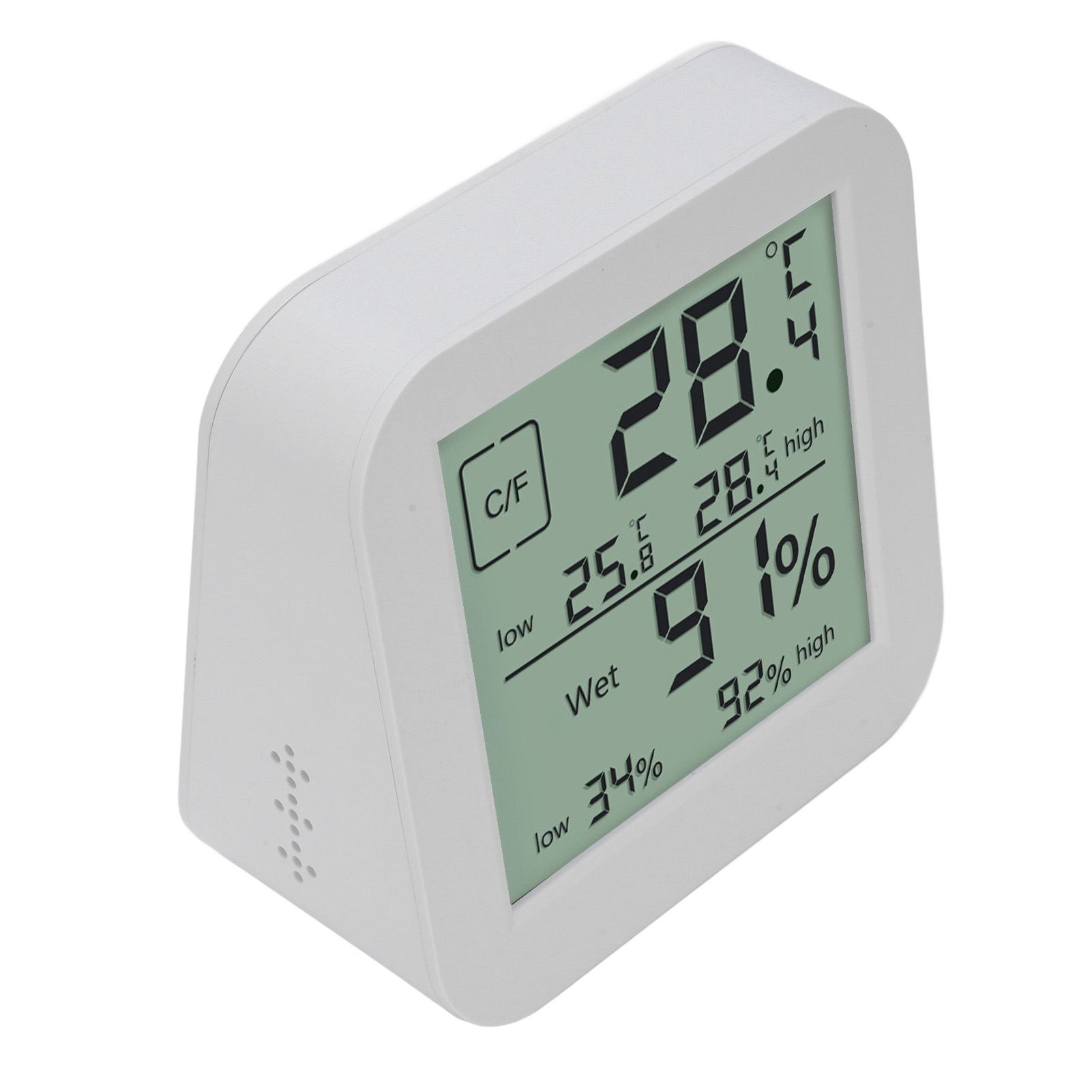 Thermometer Hygrometer Timer Double Sided LCD Touch Screen Backlight view 4