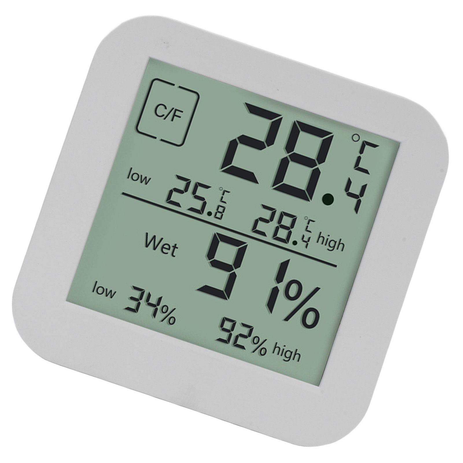 Thermometer Hygrometer Timer Double Sided LCD Touch Screen Backlight view 10