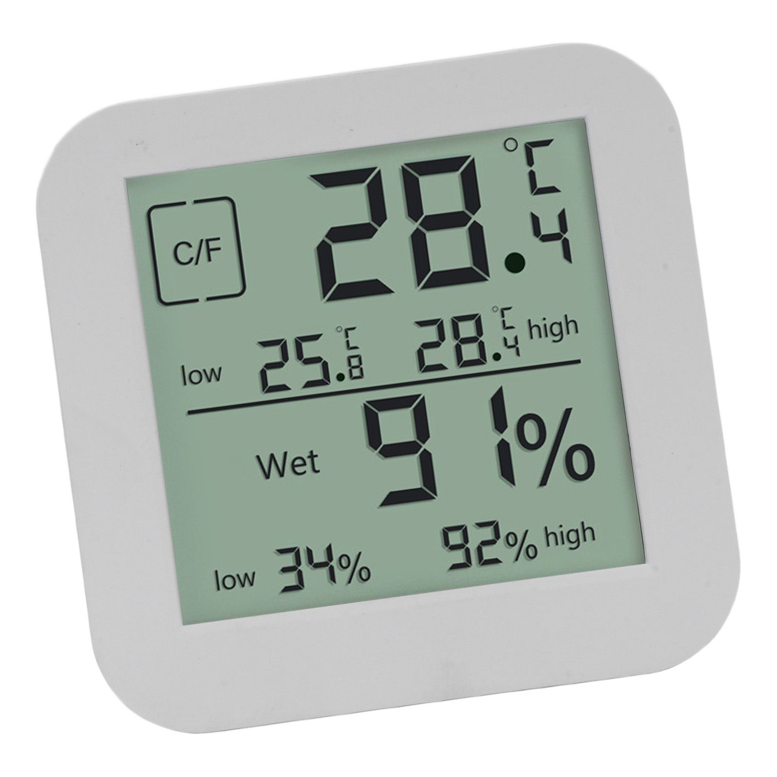 Thermometer Hygrometer Timer Double Sided LCD Touch Screen Backlight view 11