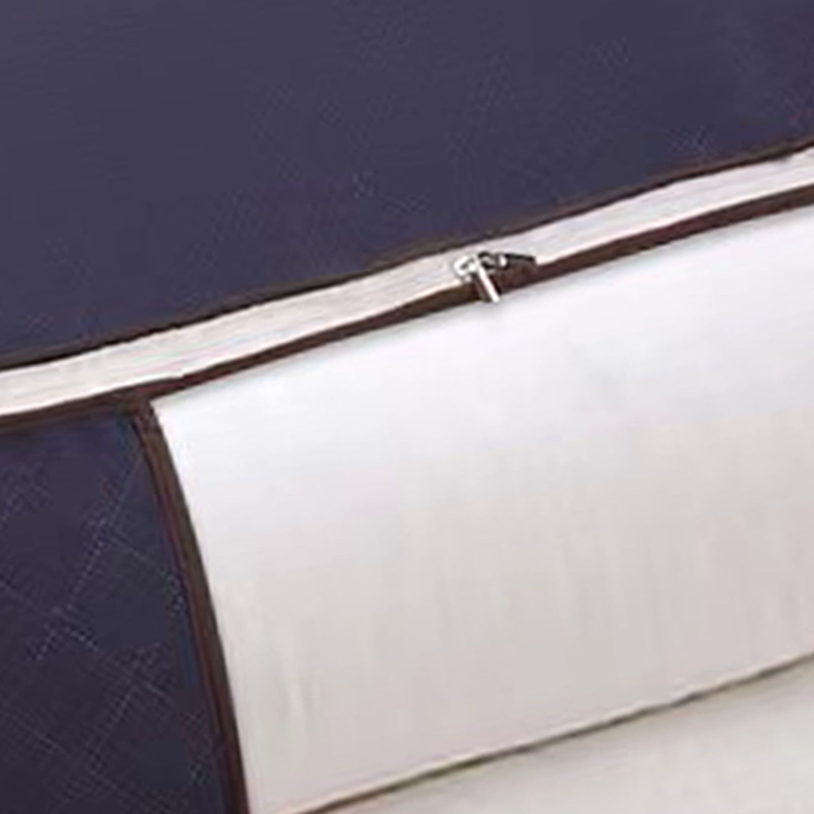Clothes Storage Bags Fabric Foldable Blanket Storage Container Closet view 5