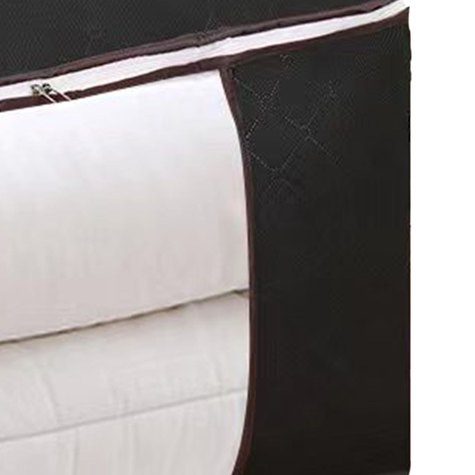 Clothes Storage Bags Fabric Foldable Blanket Storage Container Closet view 7