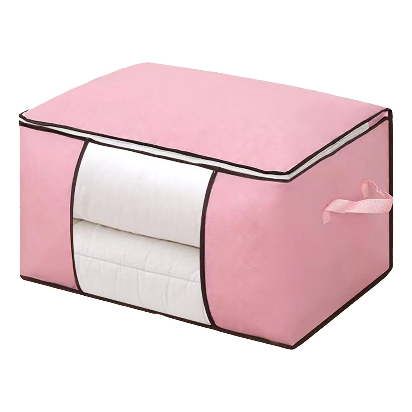 Clothes Storage Bags Fabric Foldable Blanket Storage Container Closet — image 1