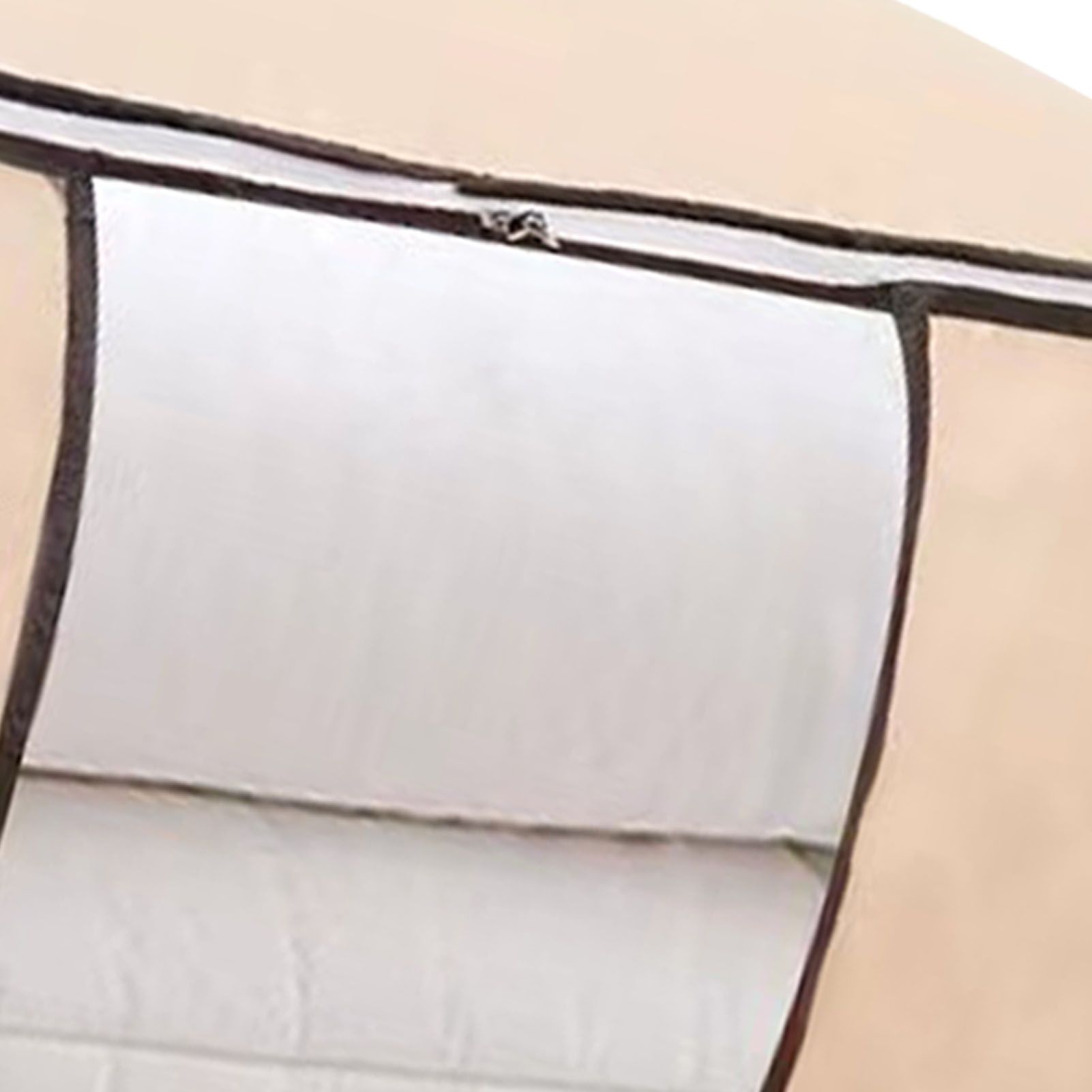 Clothes Storage Bags Fabric Foldable Blanket Storage Container Closet view 2