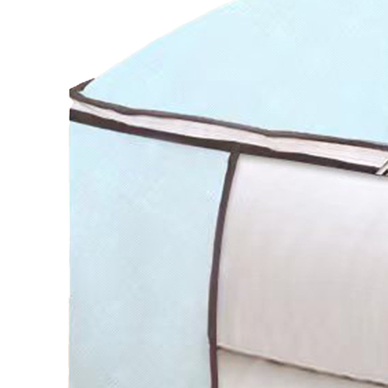 Clothes Storage Bags Fabric Foldable Blanket Storage Container Closet view 2
