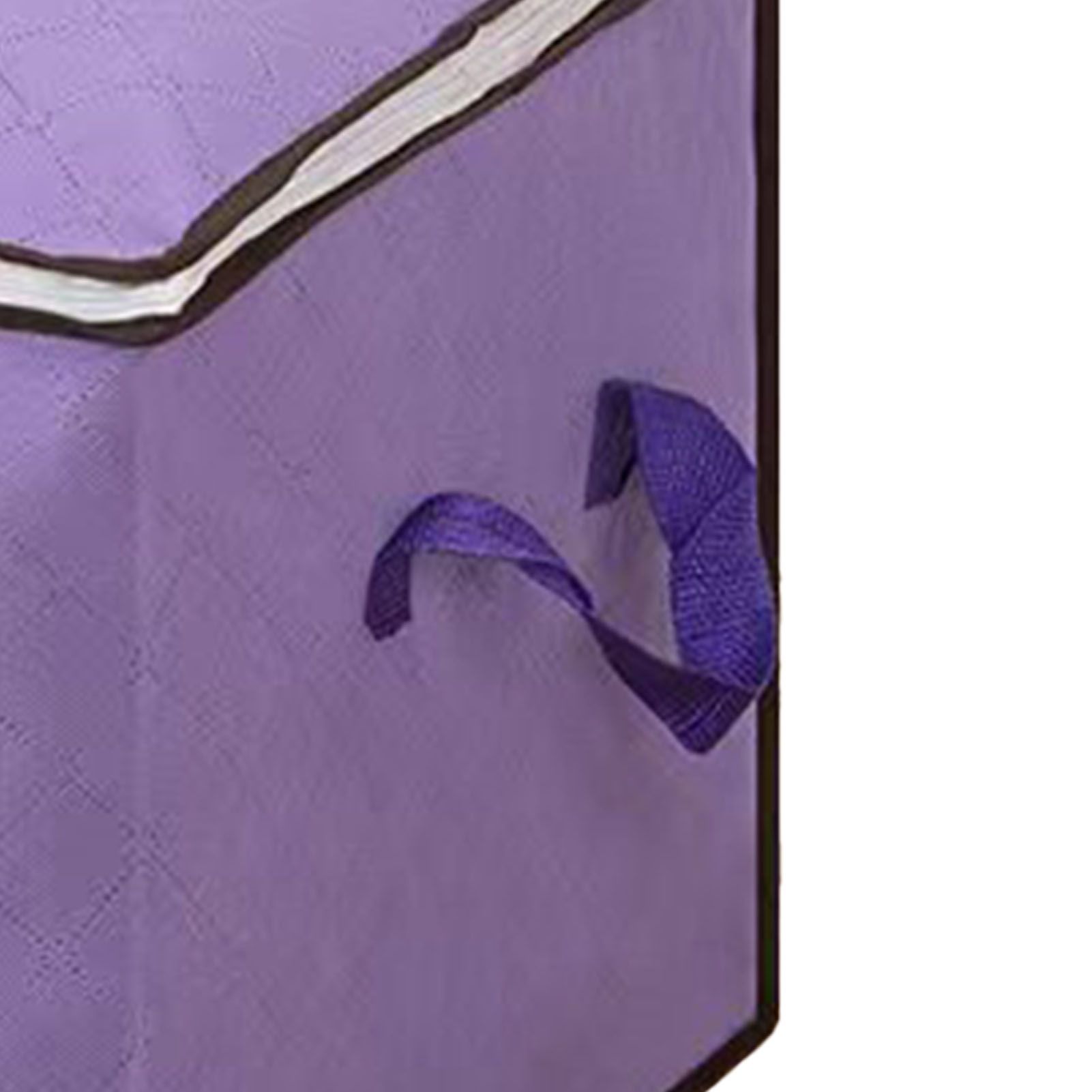 Clothes Storage Bags Fabric Foldable Blanket Storage Container Closet view 7
