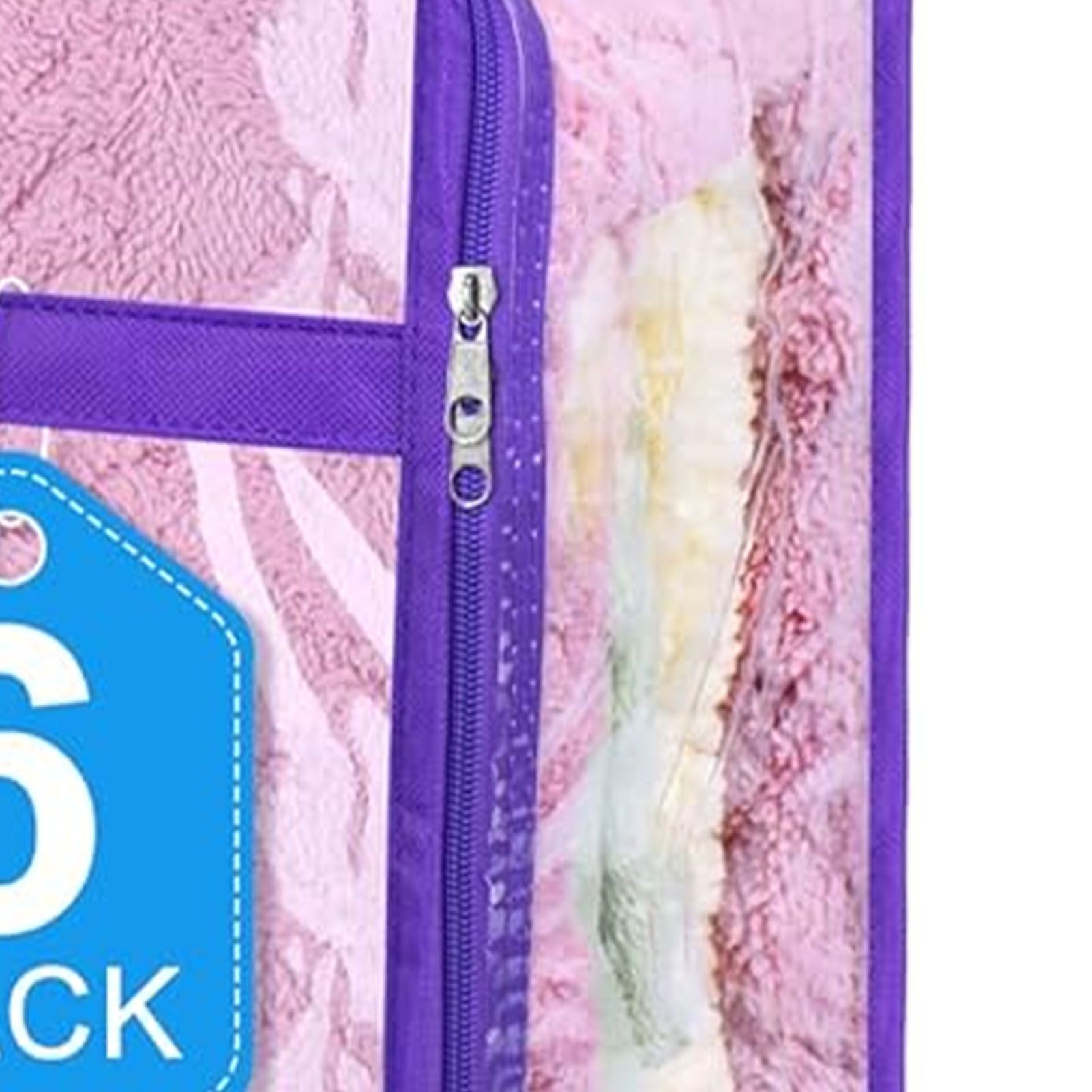 6PCS Clothes Storage Bag Transparent PVC Dust Proof Space Saving Clothes Bag view 5