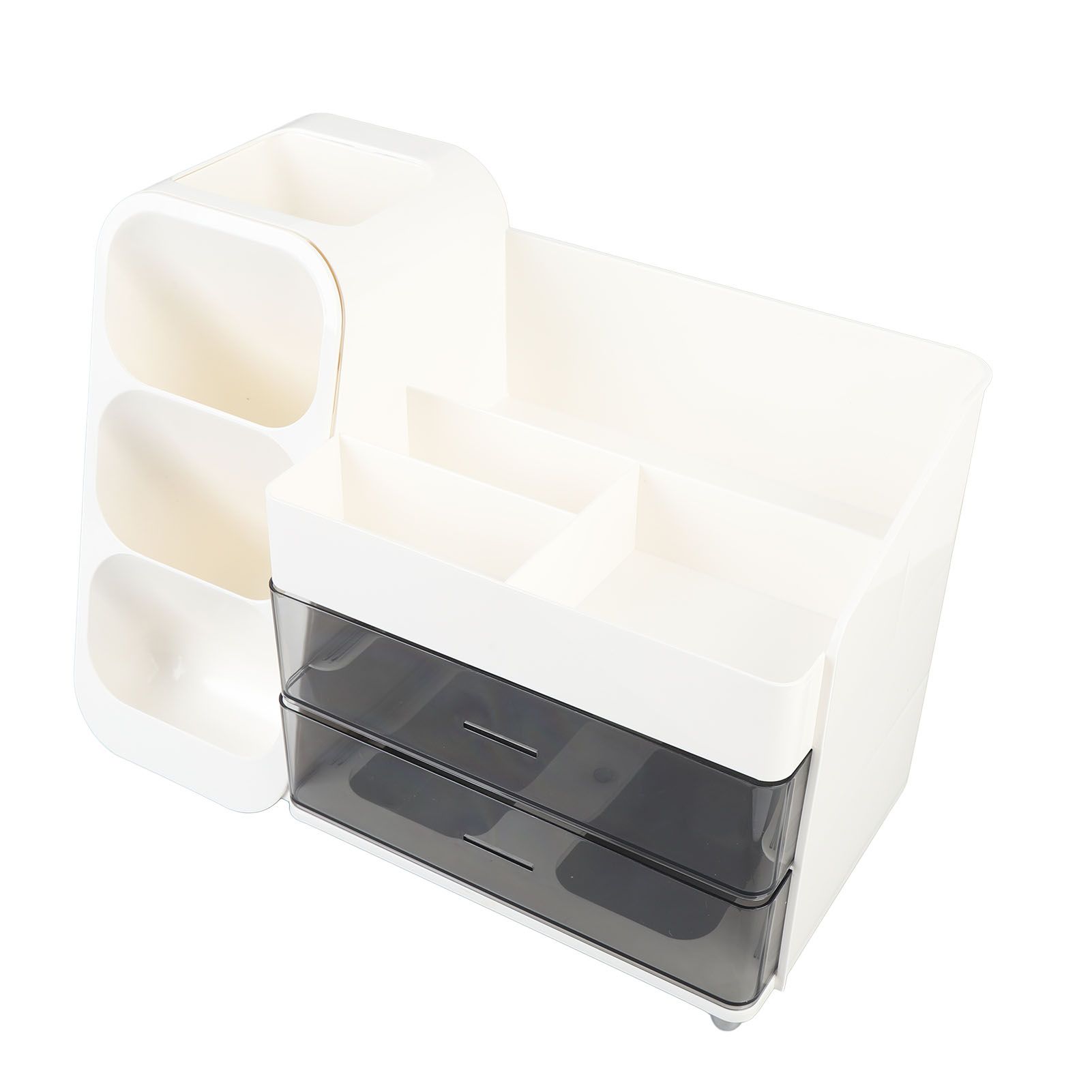 Makeup Organizer Large Capacity Multi Layer Multi Compartment Cosmetic Display view 4