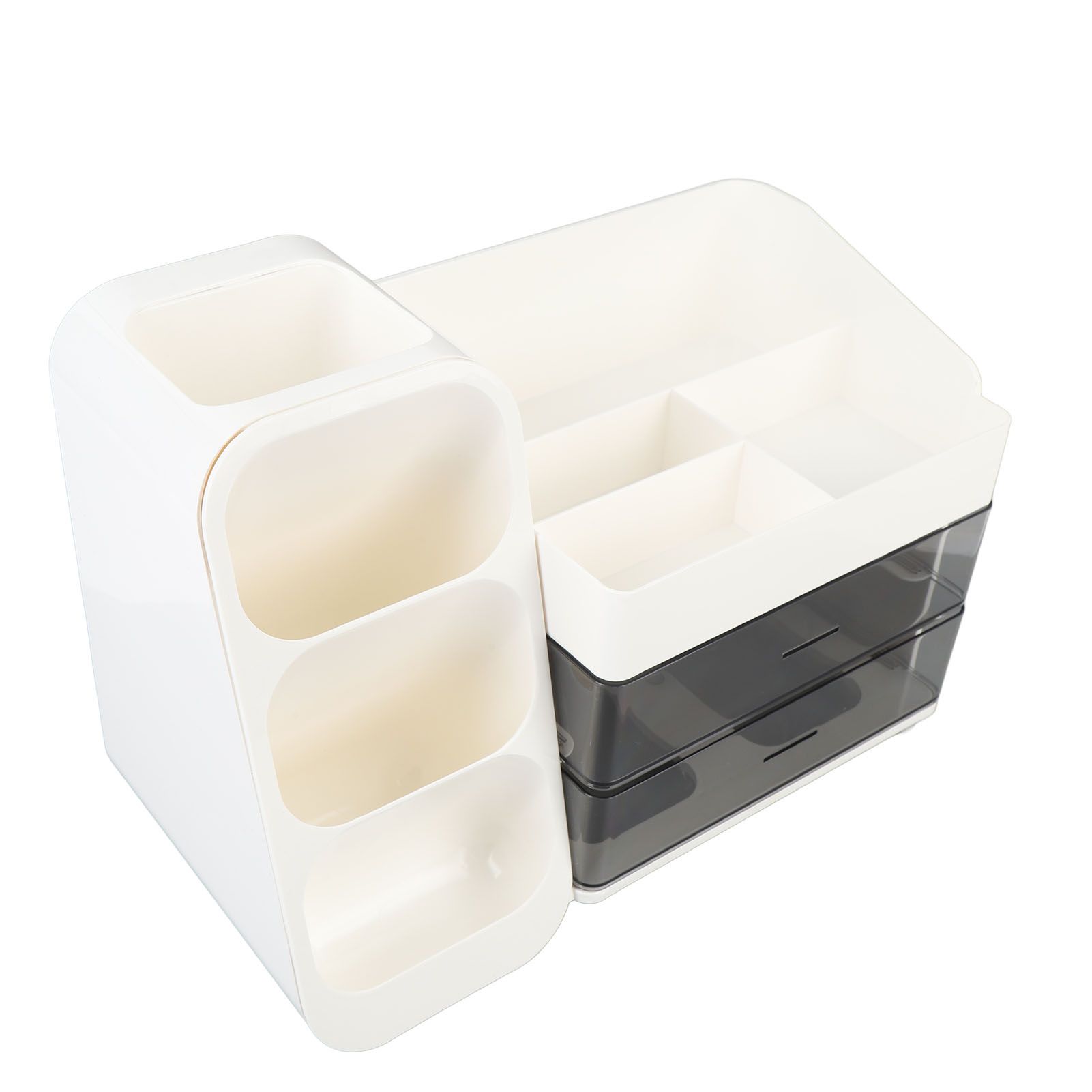 Makeup Organizer Large Capacity Multi Layer Multi Compartment Cosmetic Display view 6