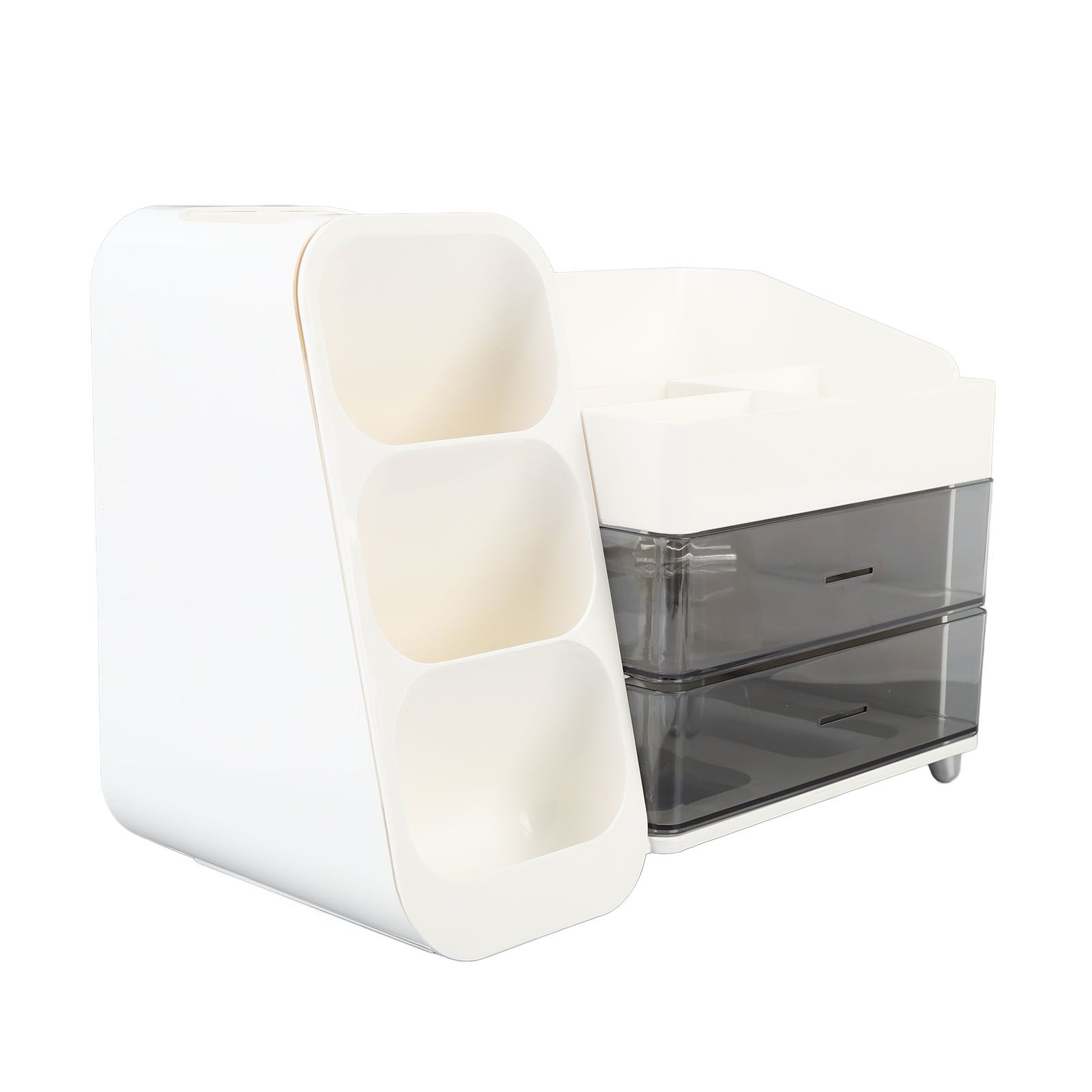 Makeup Organizer Large Capacity Multi Layer Multi Compartment Cosmetic Display view 8