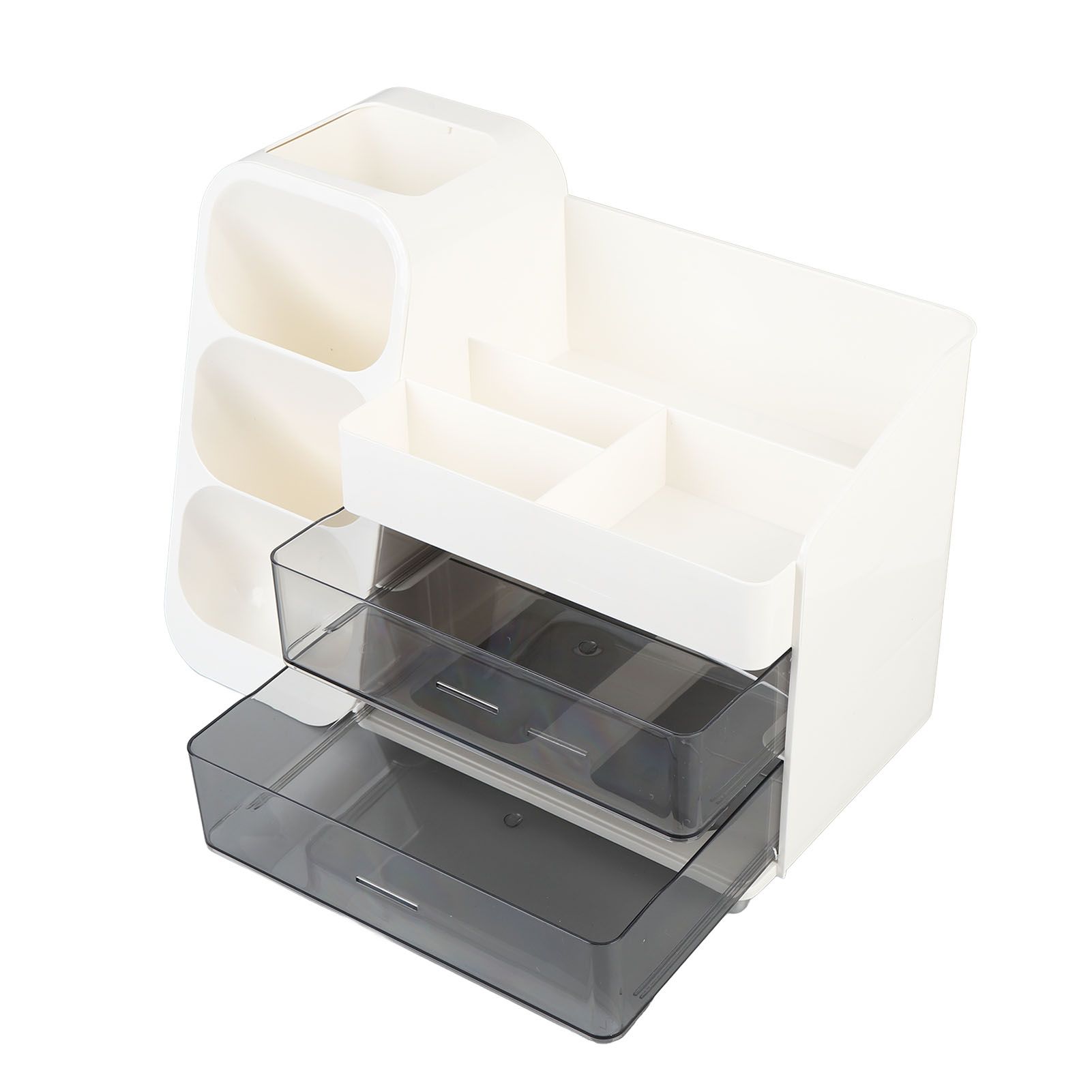 Makeup Organizer Large Capacity Multi Layer Multi Compartment Cosmetic Display view 9