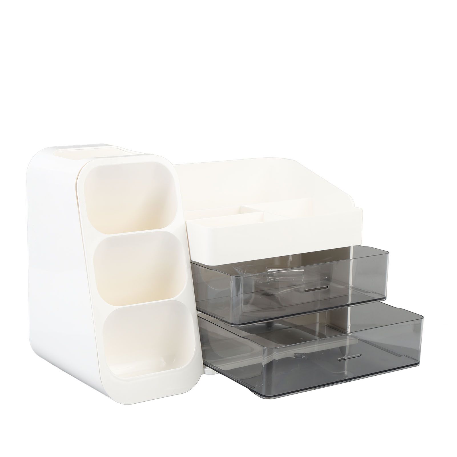 Makeup Organizer Large Capacity Multi Layer Multi Compartment Cosmetic Display view 10