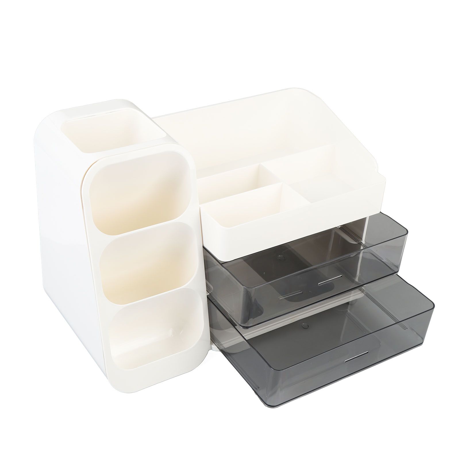 Makeup Organizer Large Capacity Multi Layer Multi Compartment Cosmetic Display view 11