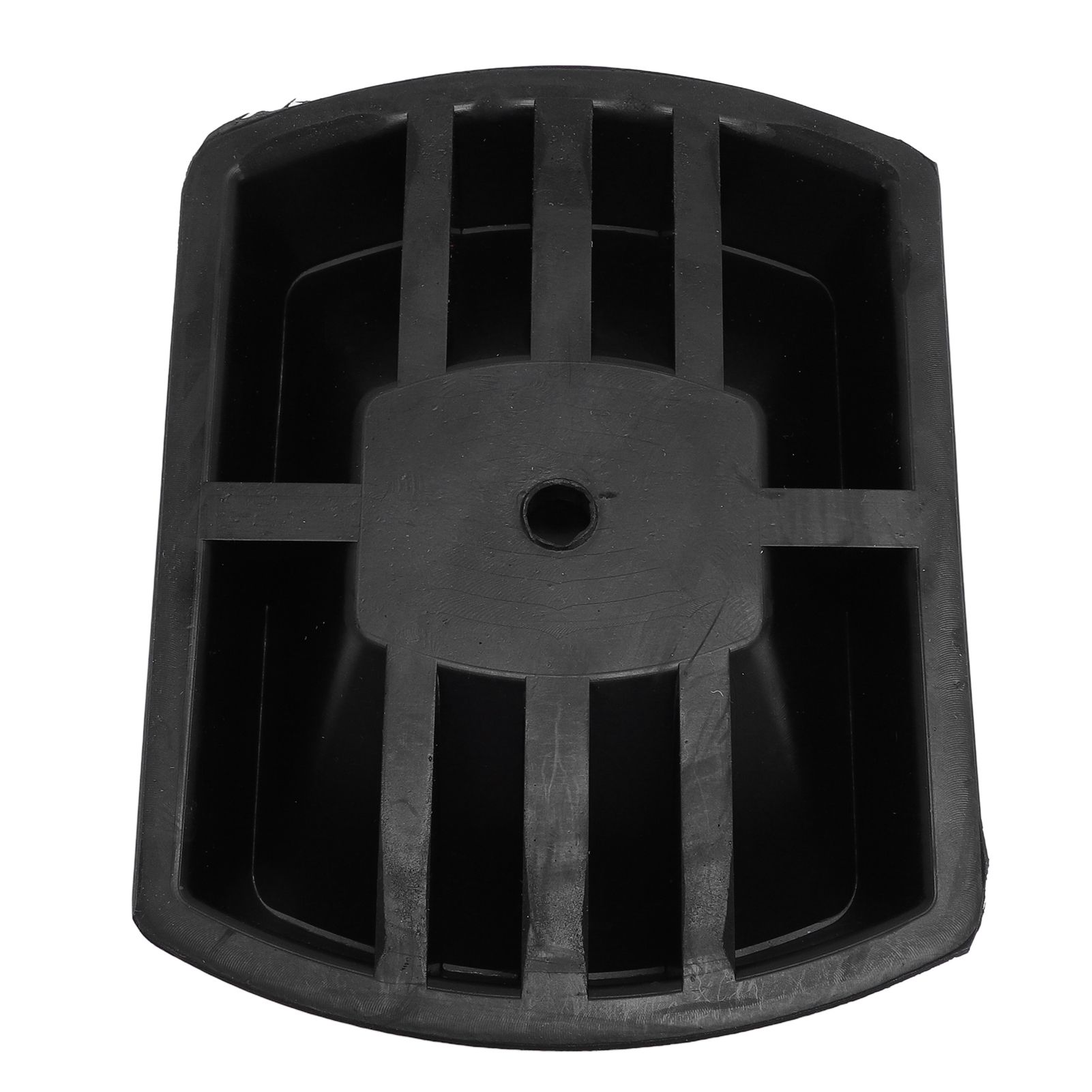 Jack Caster Chock Stabilizer Heavy Duty Rubber Single Wheel Dock Stopper for 6 view 5