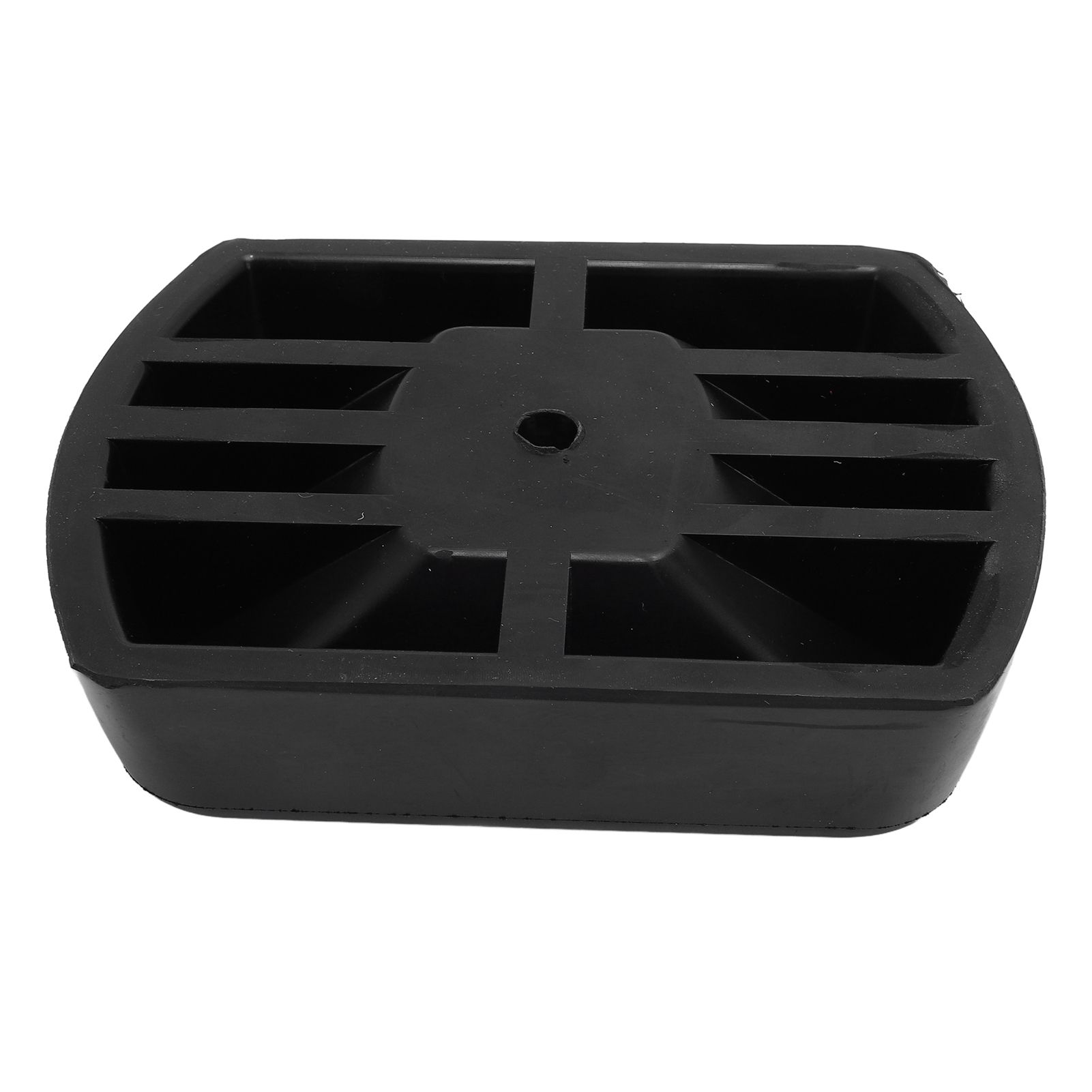 Jack Caster Chock Stabilizer Heavy Duty Rubber Single Wheel Dock Stopper for 6 view 7