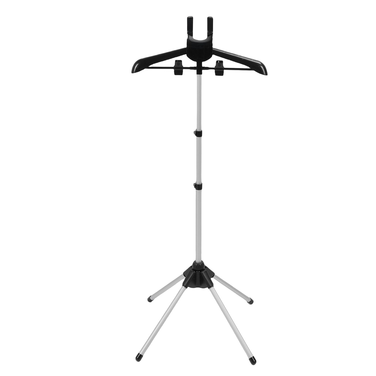 Ironing Garment Stand Foldable Height Adjustable Steaming Clothes Rack for view 3