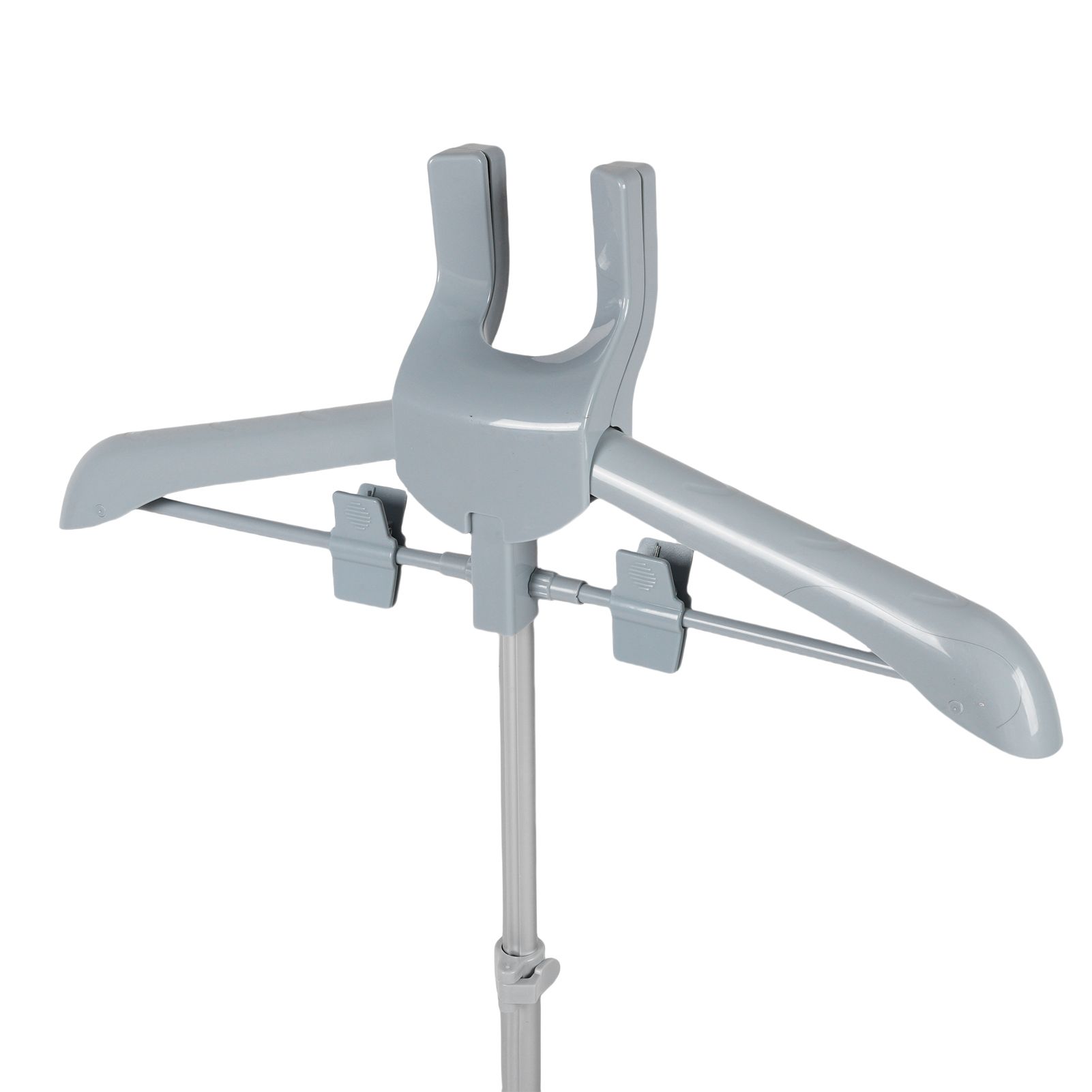 Ironing Garment Stand Foldable Height Adjustable Steaming Clothes Rack for view 2