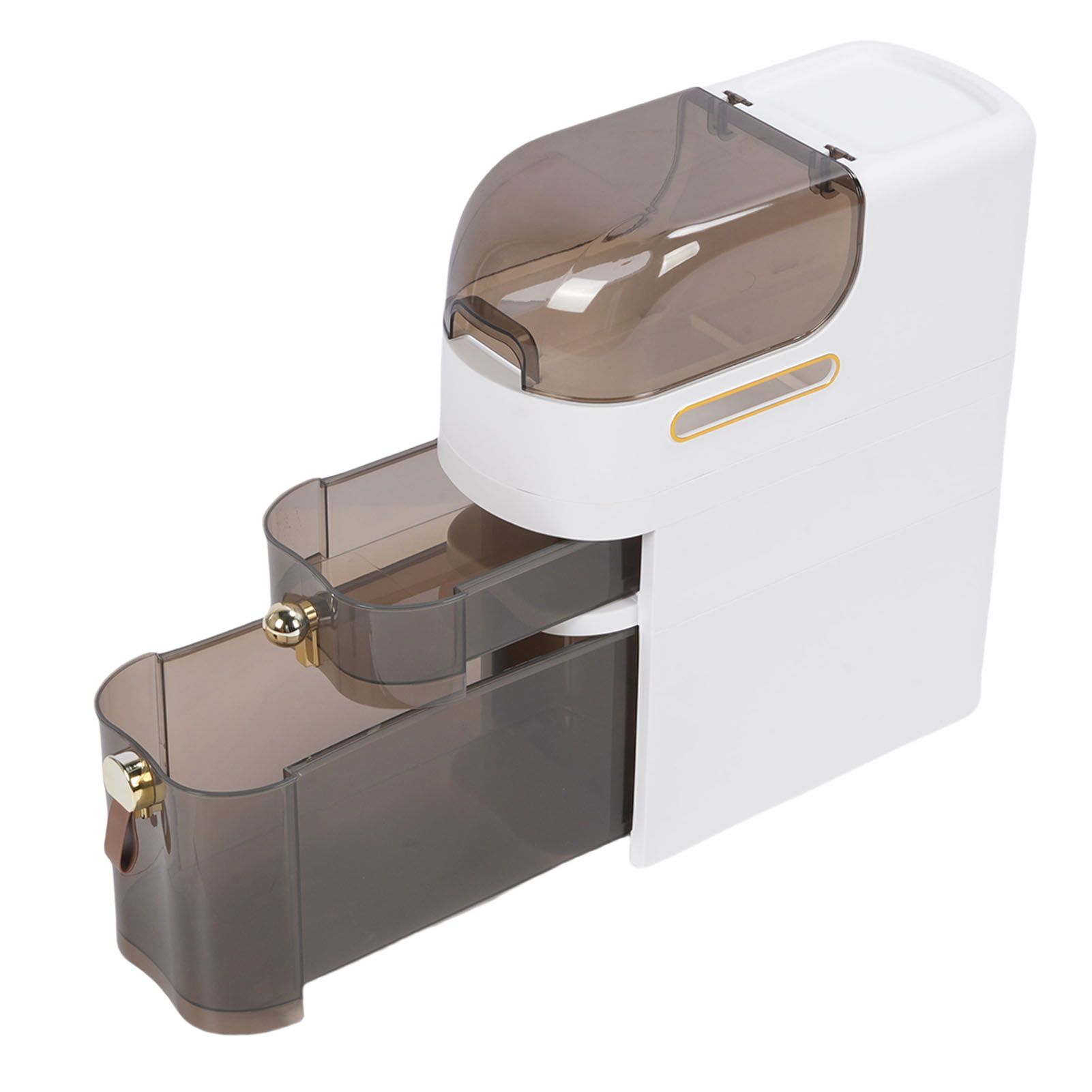 Bathroom Storage Cabinet PP PC Narrow Slim Organizer Small Corner Cabinet with