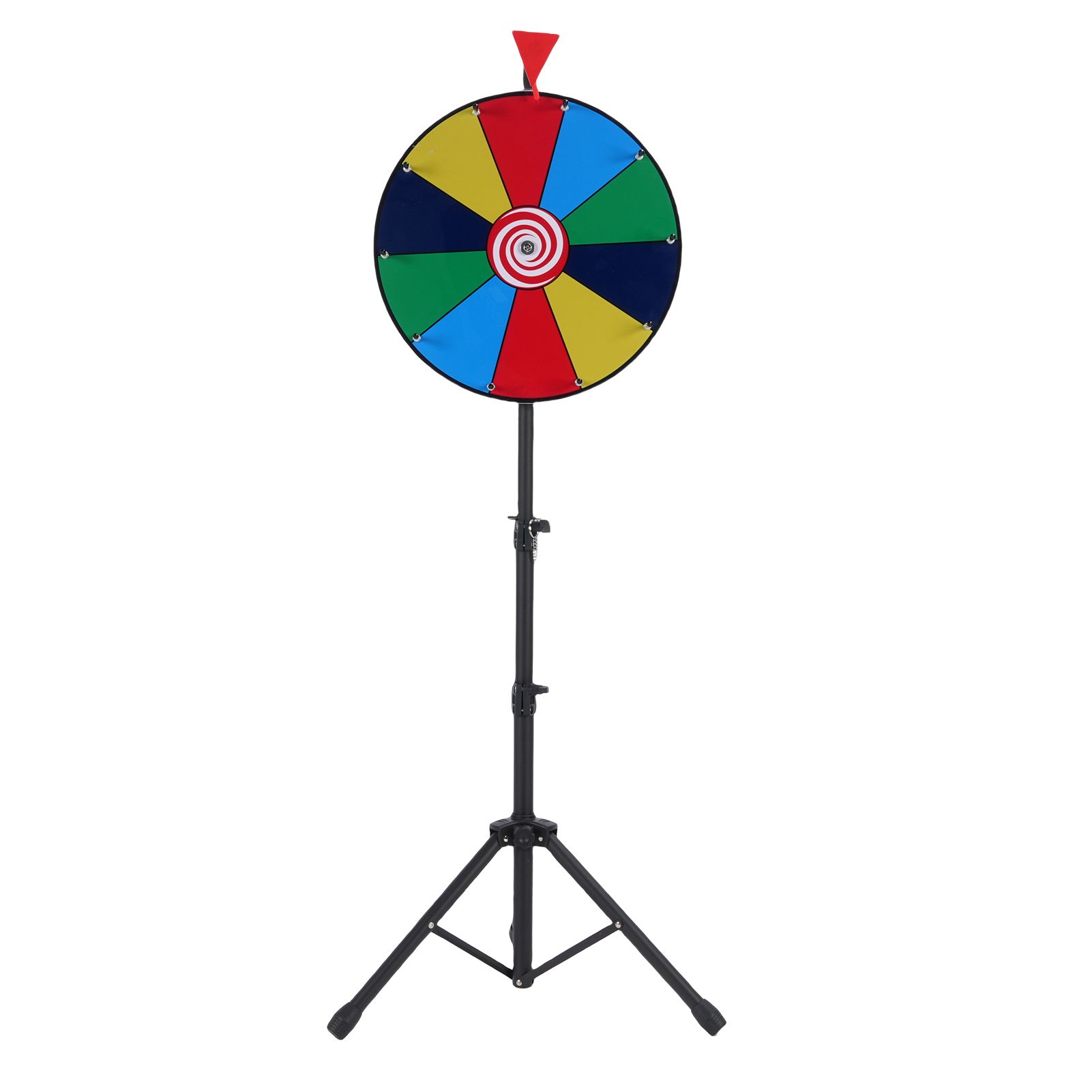 Prize Wheel Erasable Editable Fortune Wheel with Stable Stand for Party Campus view 10