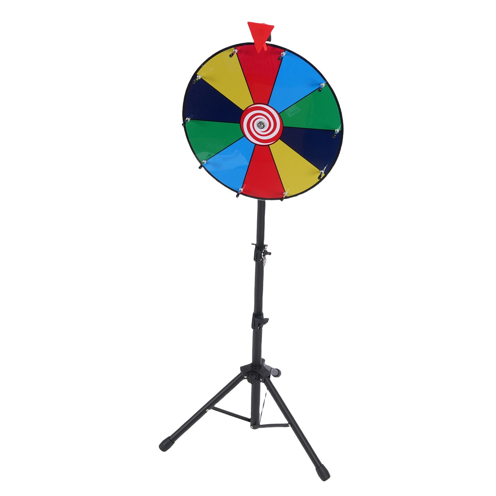 Prize Wheel Erasable Editable Fortune Wheel with Stable Stand for Party Campus view 12