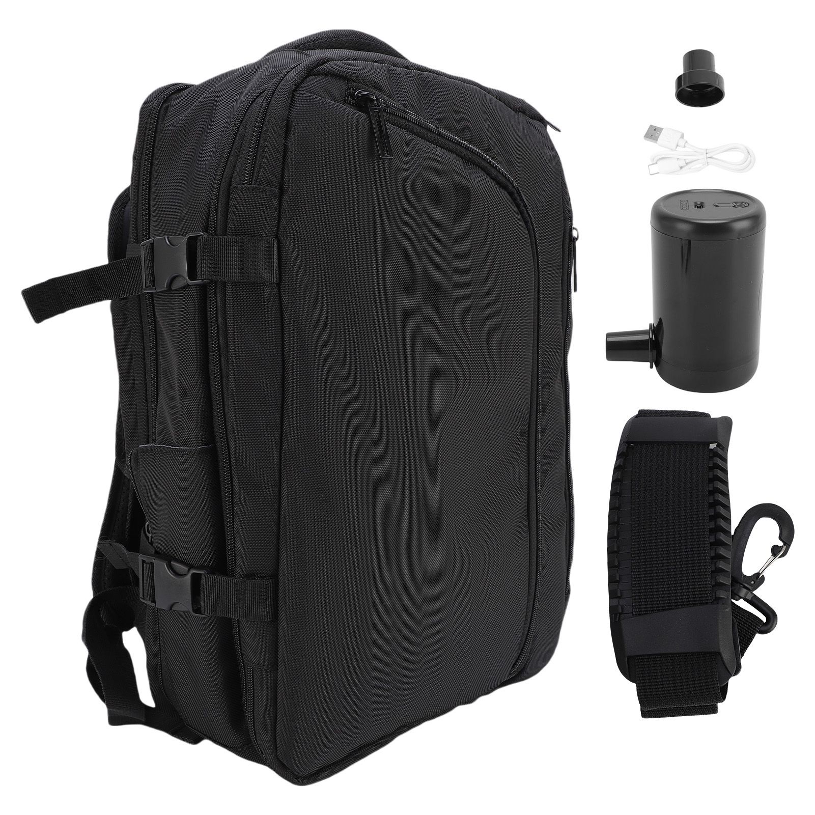 Multifunctional Backpack with Pump Expandable 36 to 55L Large Capacity Dry Wet view 3