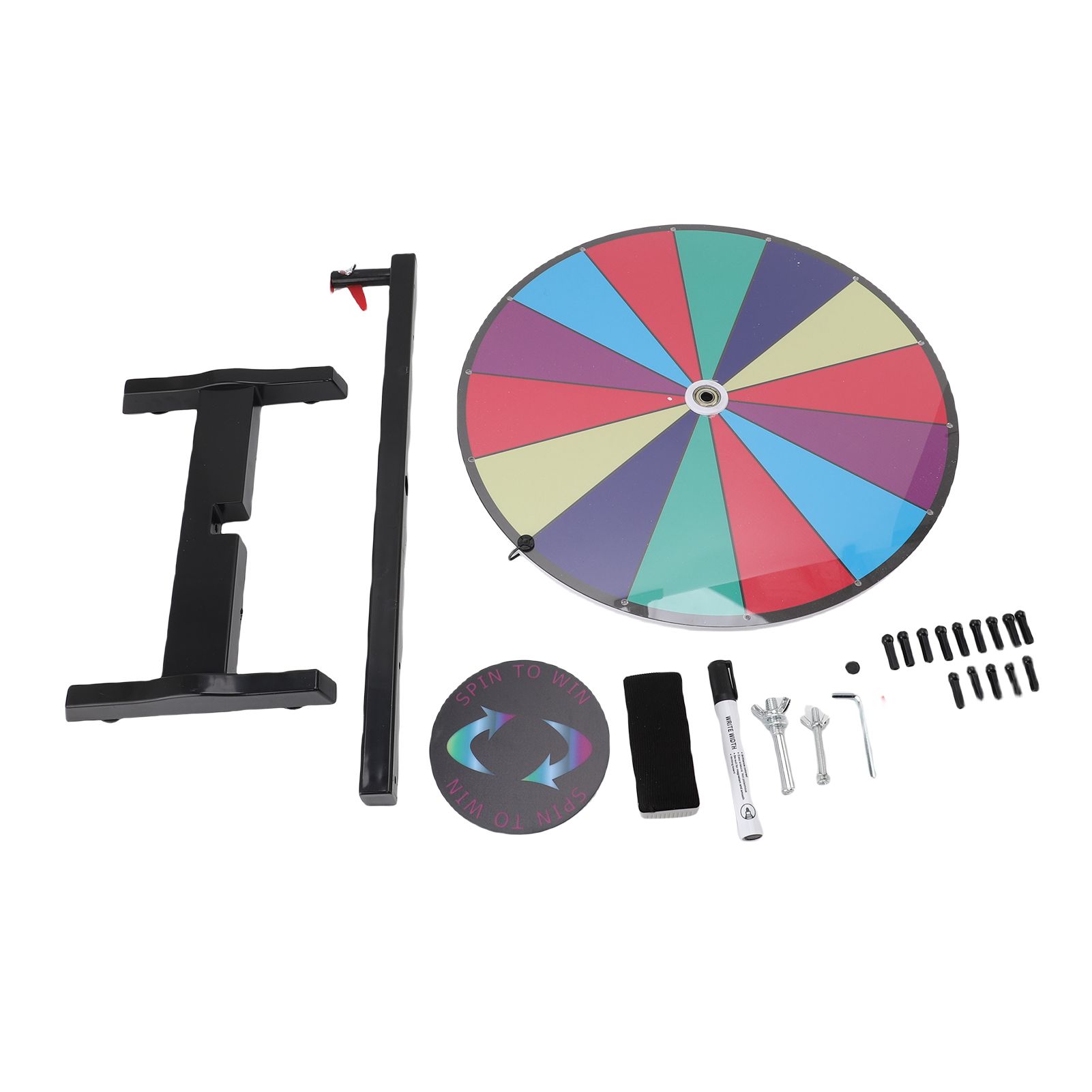 Prize Wheel Aluminum Alloy Erasable Interactive Versatile Fortune Spin Fortune view 3