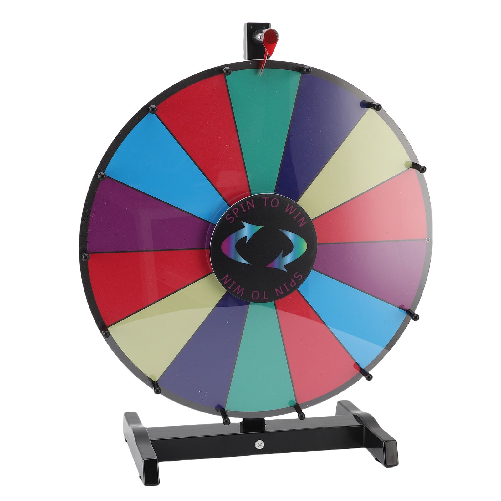 Prize Wheel Aluminum Alloy Erasable Interactive Versatile Fortune Spin Fortune view 4