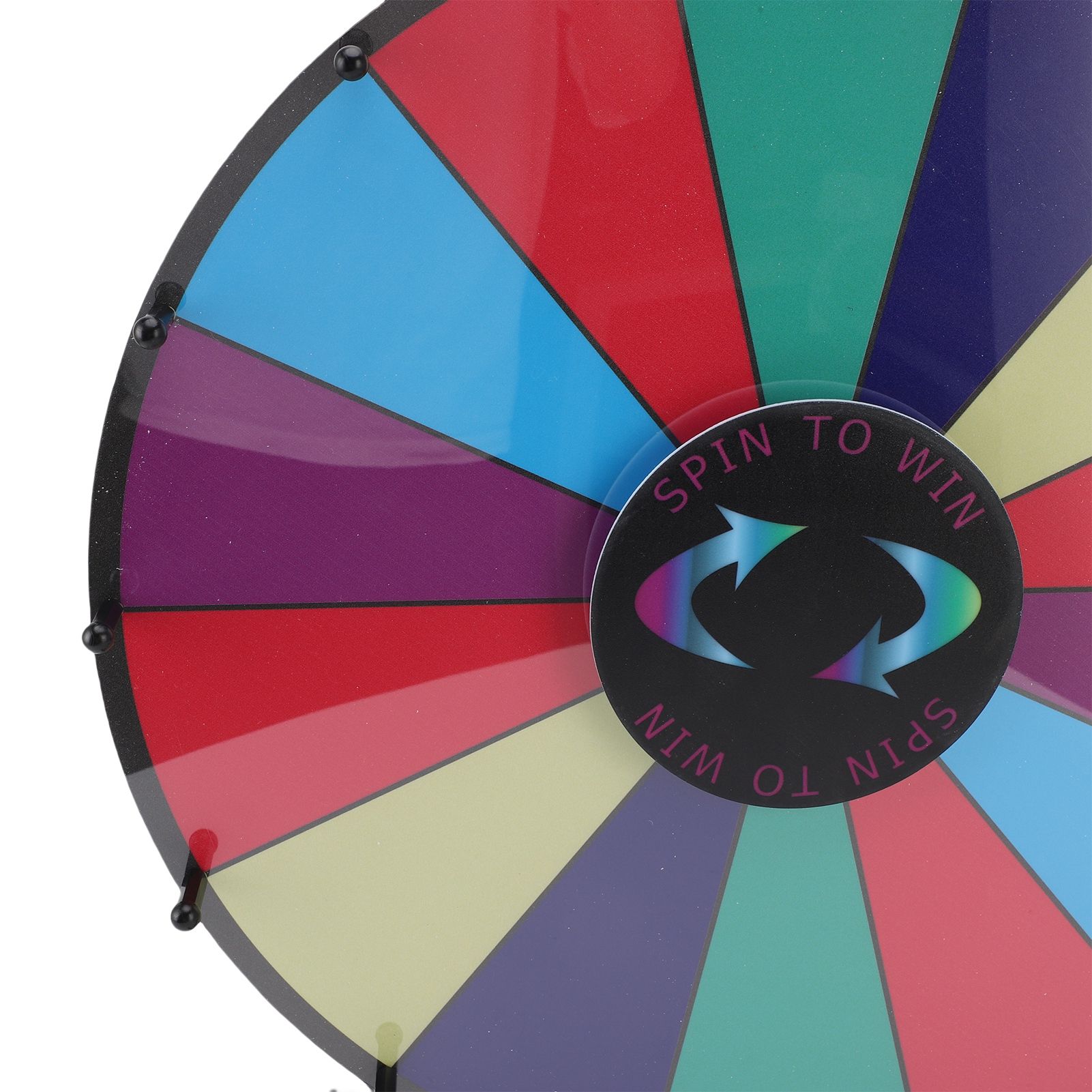 Prize Wheel Aluminum Alloy Erasable Interactive Versatile Fortune Spin Fortune view 7