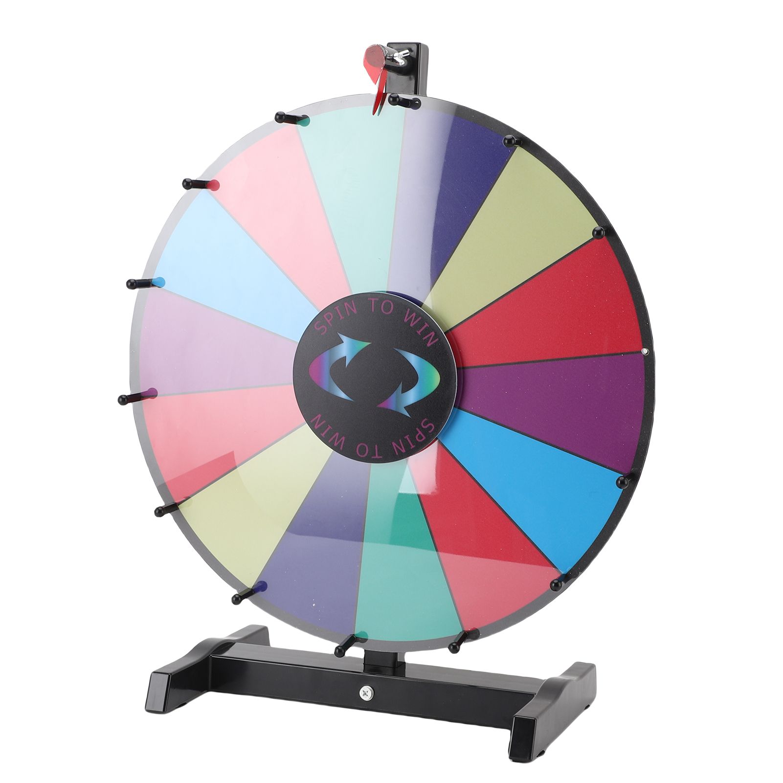 Prize Wheel Aluminum Alloy Erasable Interactive Versatile Fortune Spin Fortune view 8