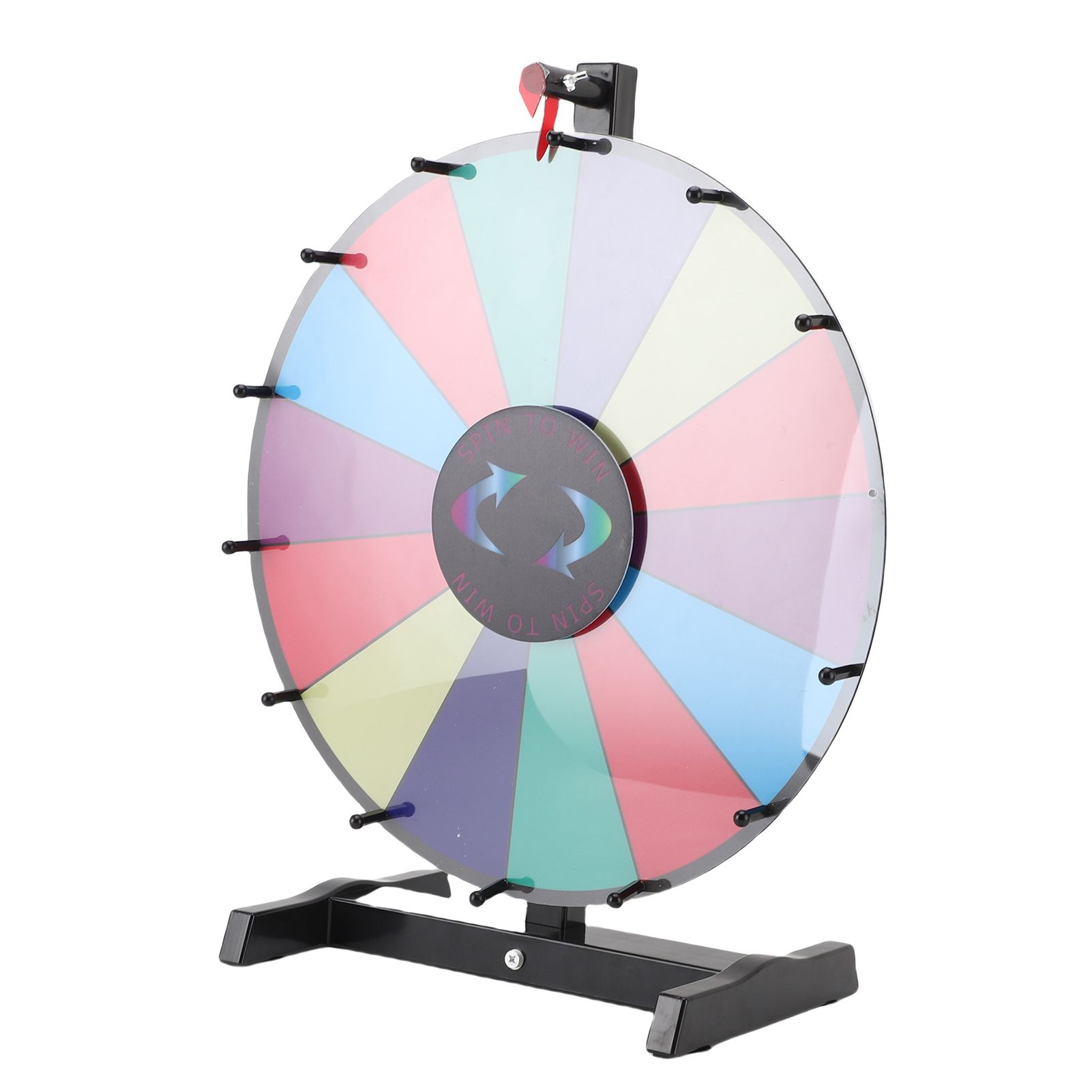 Prize Wheel Aluminum Alloy Erasable Interactive Versatile Fortune Spin Fortune view 9
