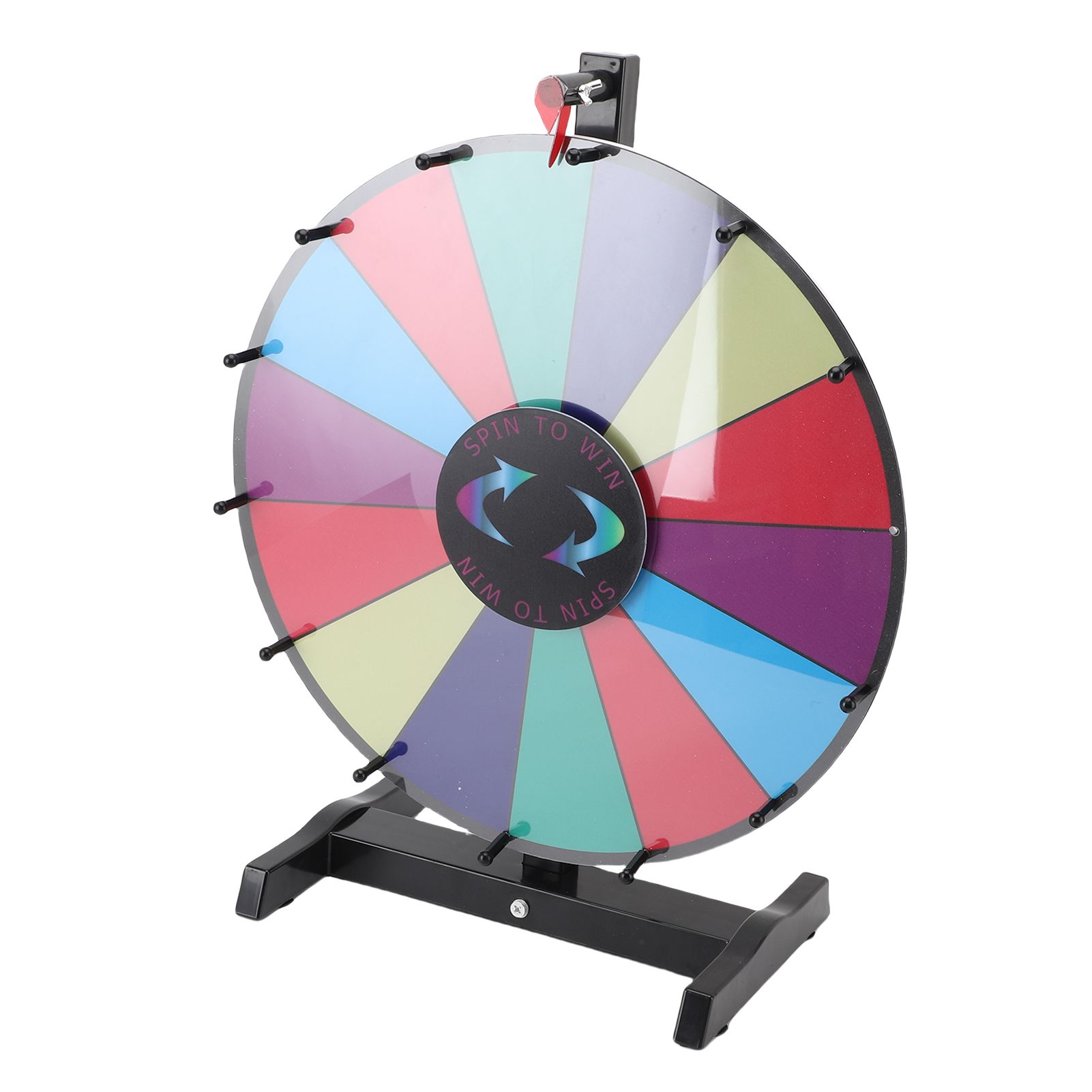 Prize Wheel Aluminum Alloy Erasable Interactive Versatile Fortune Spin Fortune view 10
