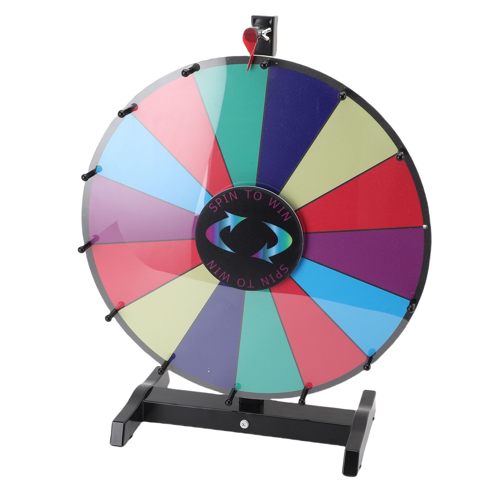 Prize Wheel Aluminum Alloy Erasable Interactive Versatile Fortune Spin Fortune view 11