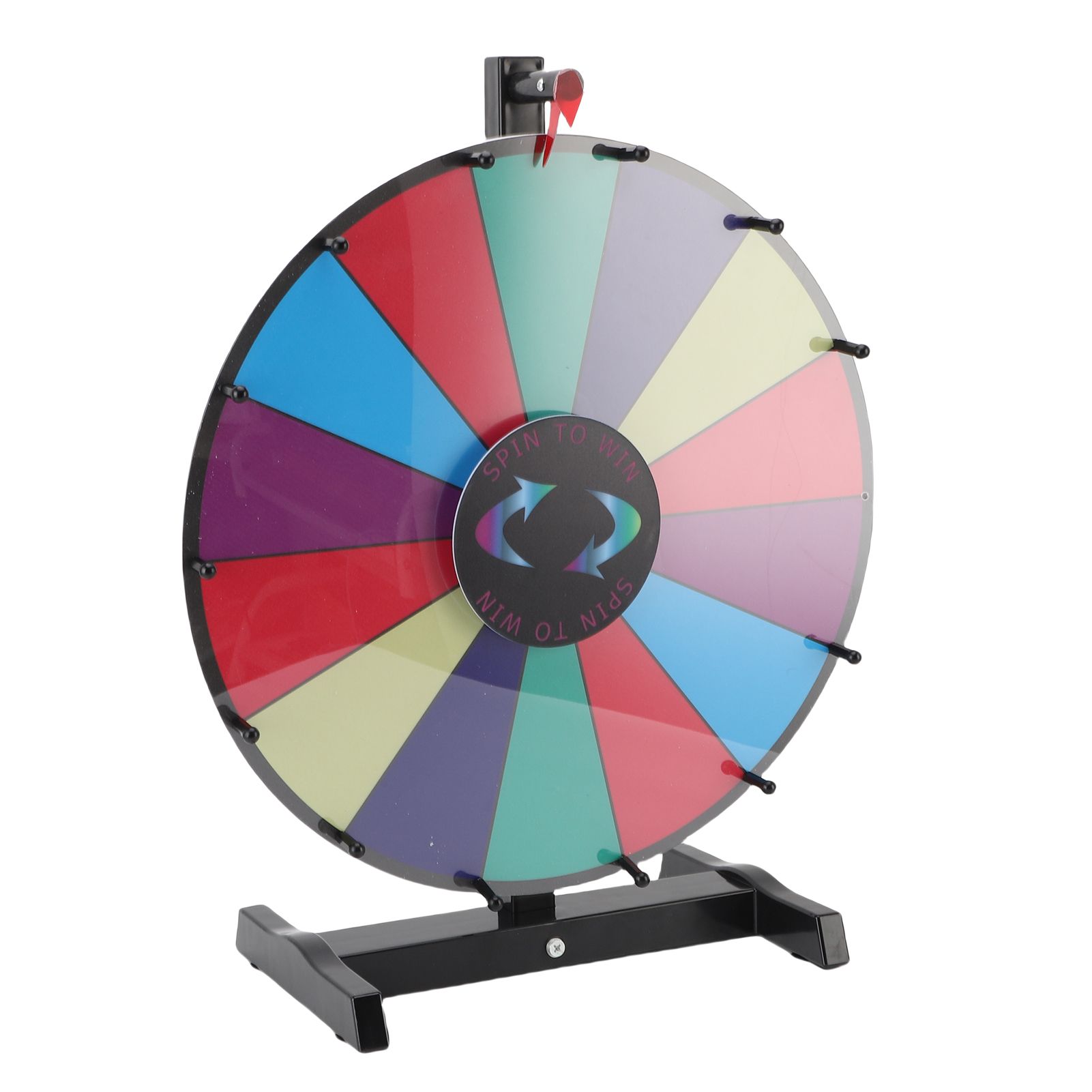Prize Wheel Aluminum Alloy Erasable Interactive Versatile Fortune Spin Fortune view 12